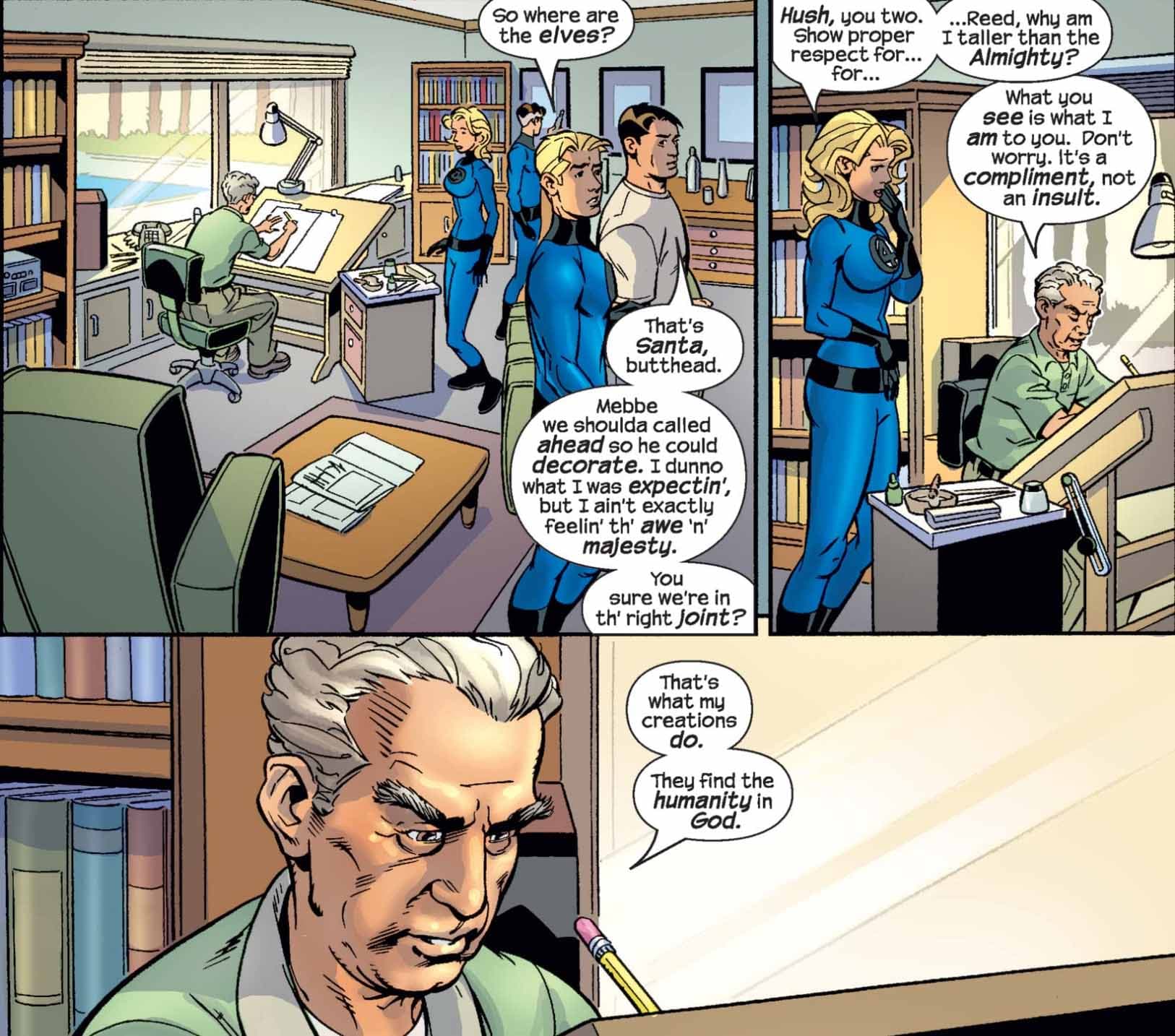 The Fantastic Four Meet God aka Jack Kirby