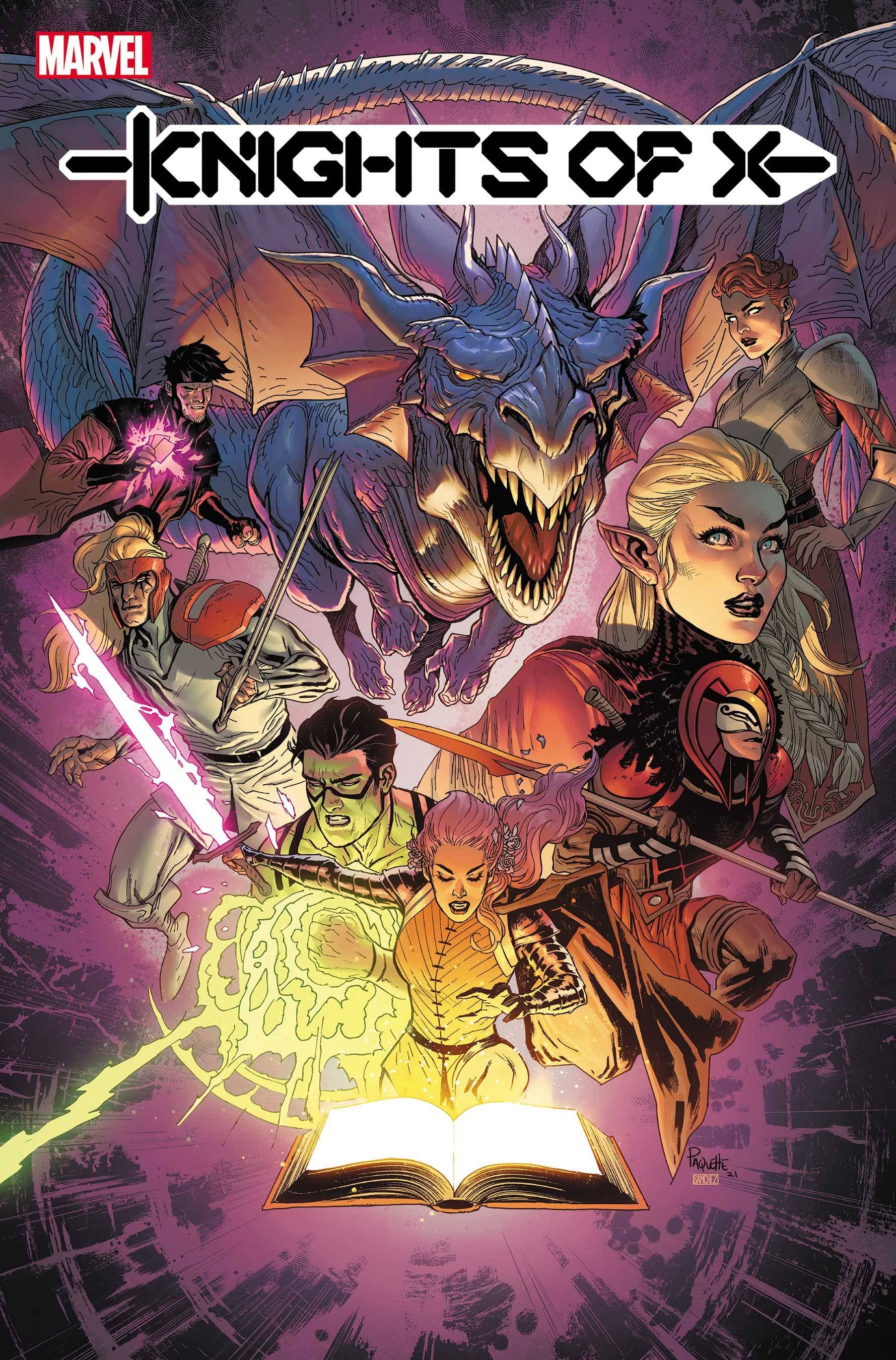 Knights of X #1 cover by Yanick Paquette