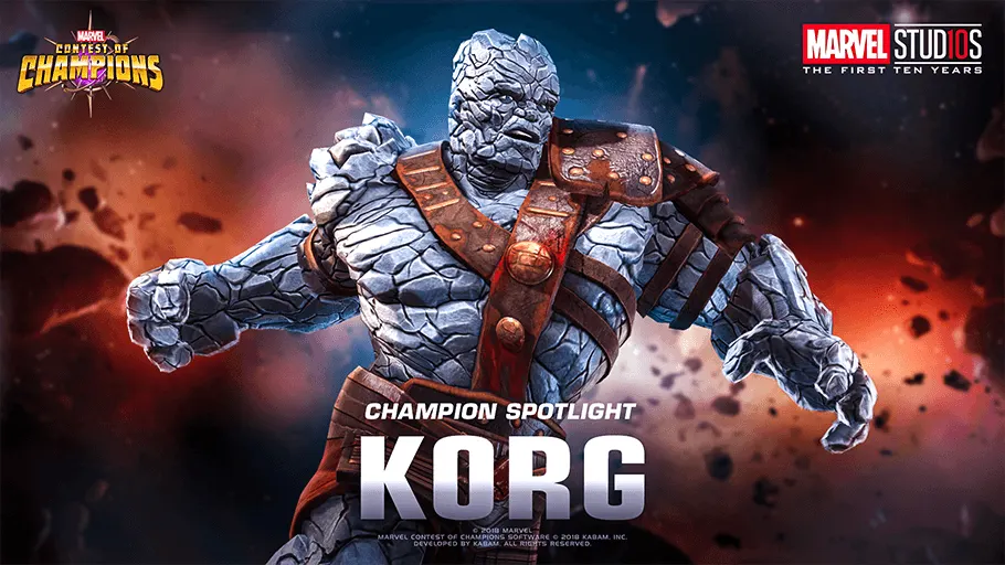 Rocket Roon Characters Korg This Week in Marvel Games: Swinging Closer to Marvel's Spider-Man's PS4 ...