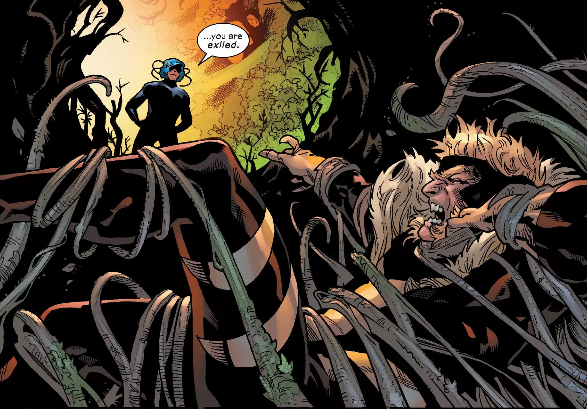 SABRETOOTH (2022) #1 artwork by Leonard Kirk and Rain Beredo