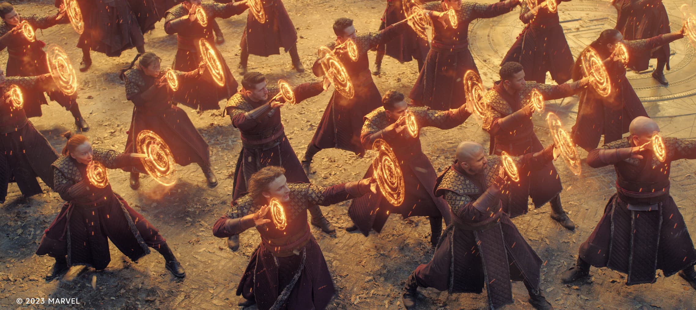 Sorcerers from Marvel Studios’ Doctor Strange in the Multiverse of Madness