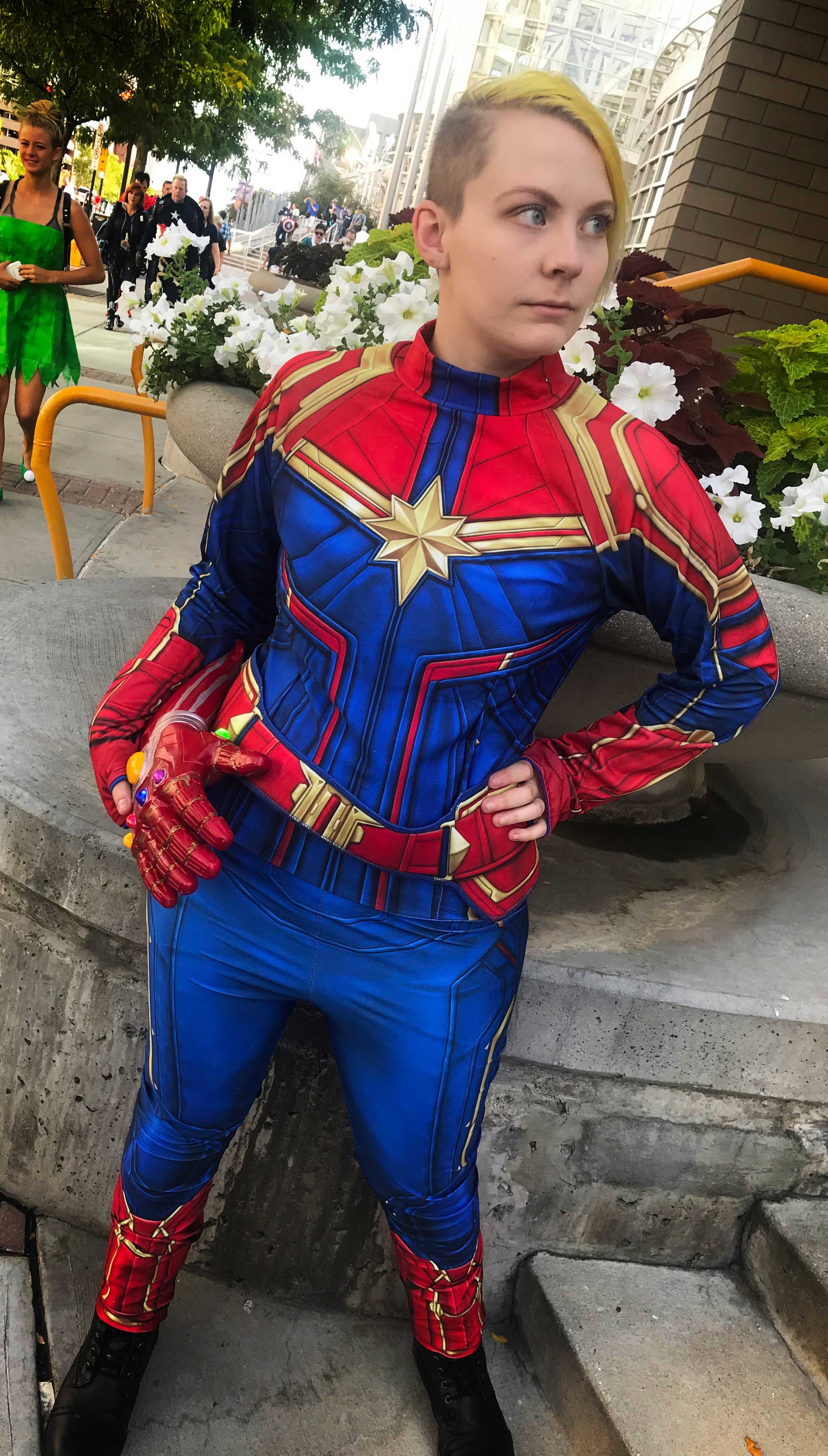 Laney as Captain Marvel