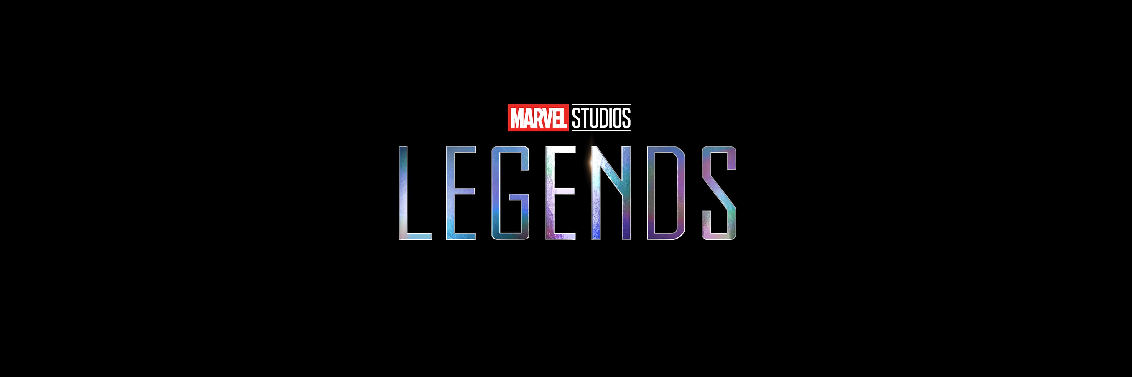 Marvel Studios: Legends Disney Plus TV Show Logo on Black