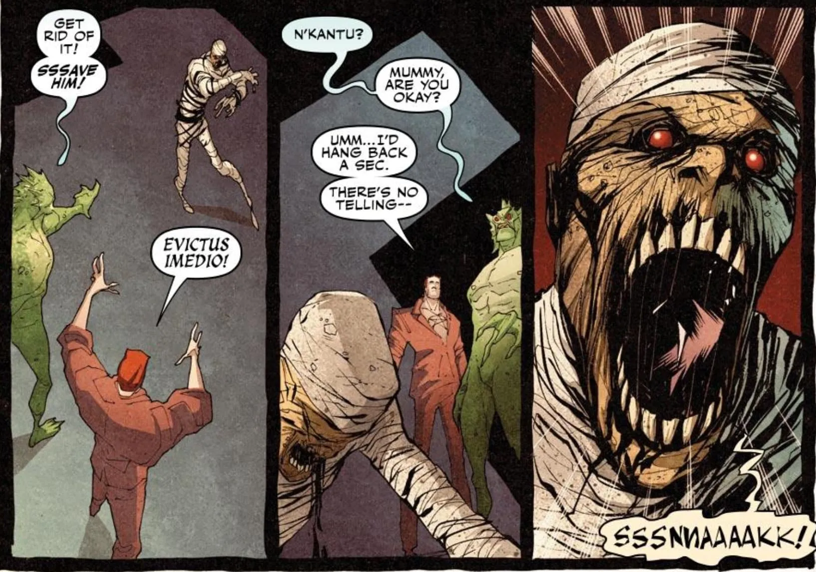 Legion of Monsters panel