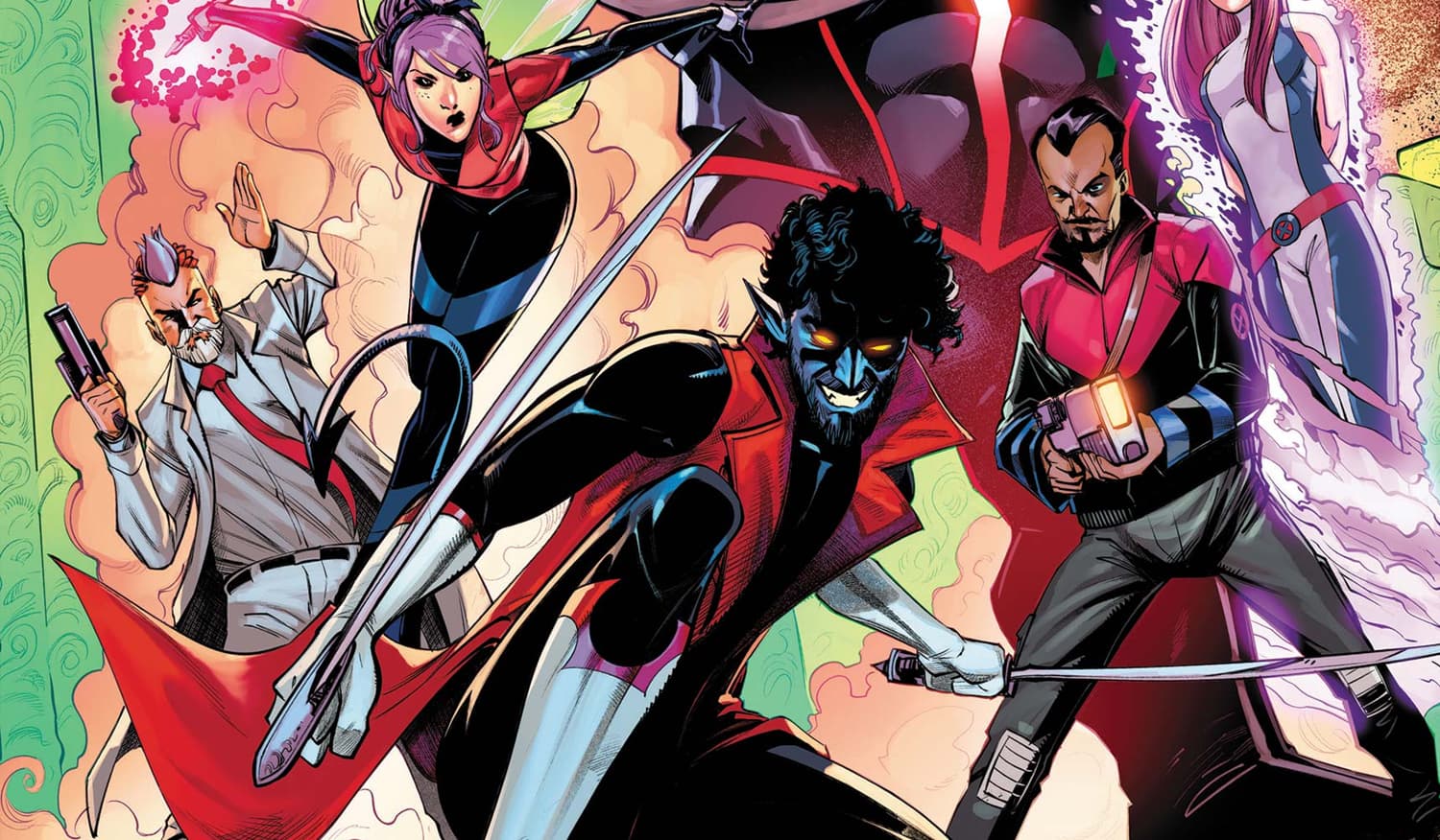 LEGION OF X (2022) #1 variant cover by Bob Quinn and Federico Blee