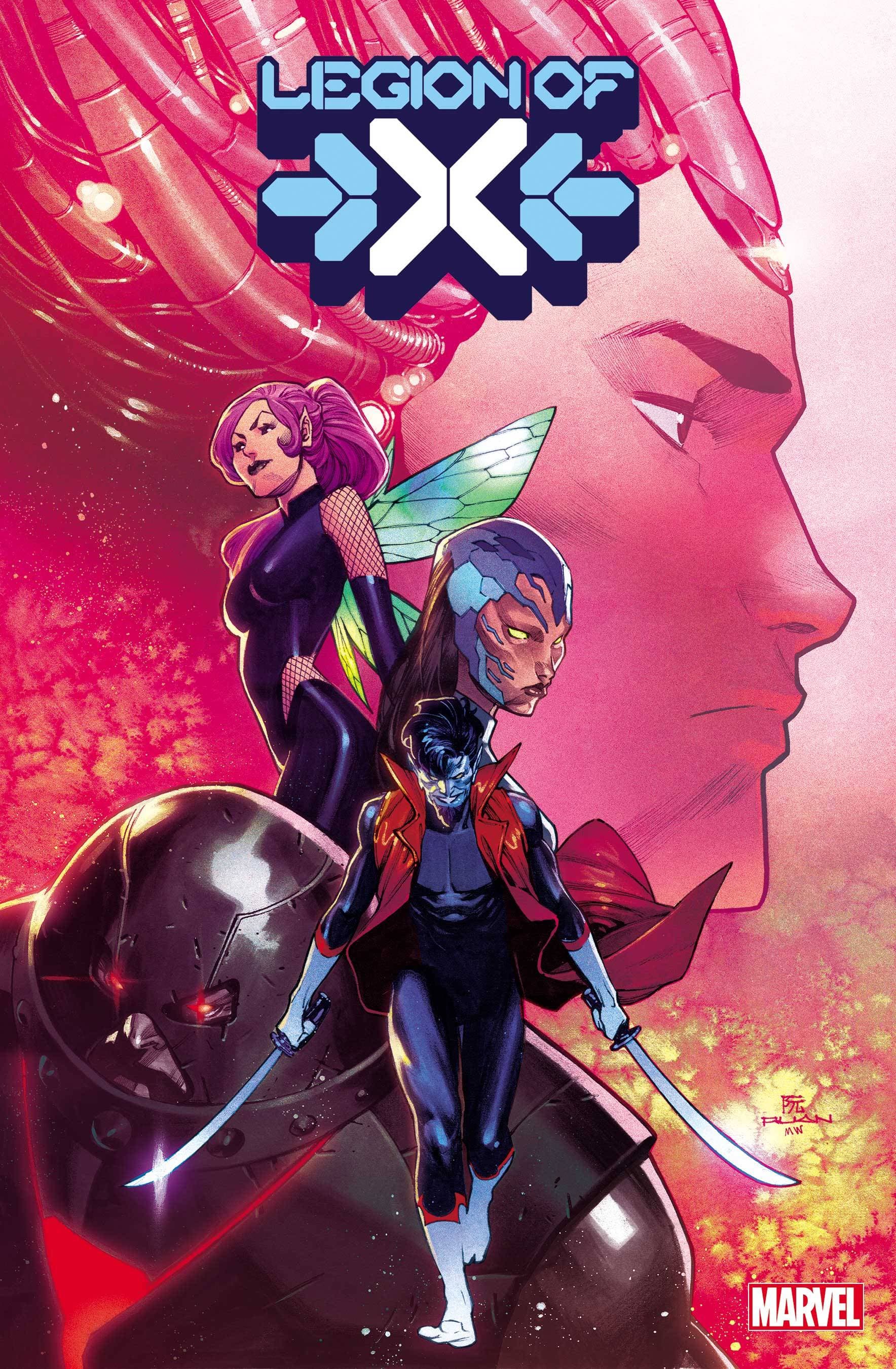 Legion of X #1 cover by Dike Ruan