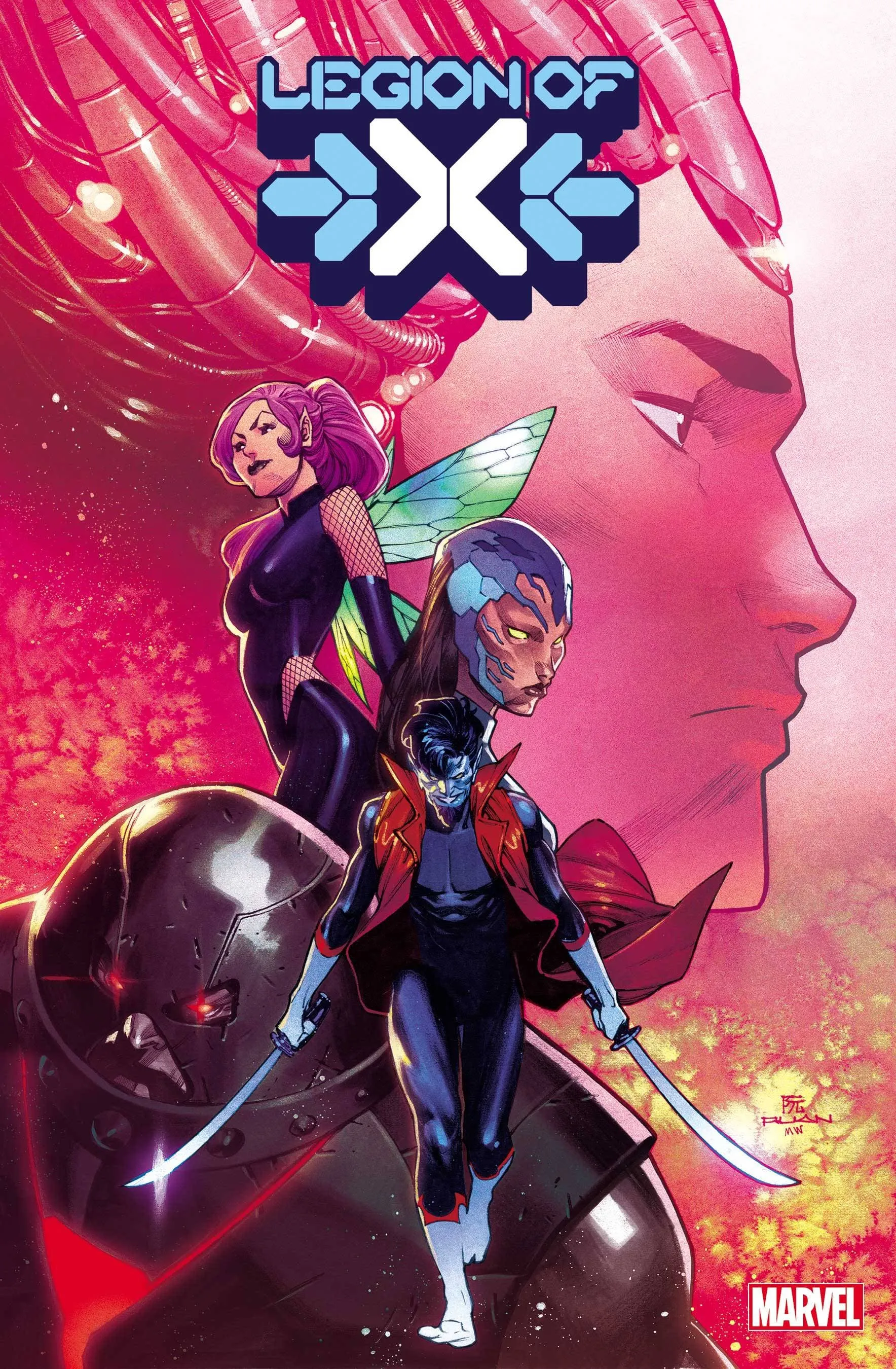 Legion of X #1 cover by Dike Ruan