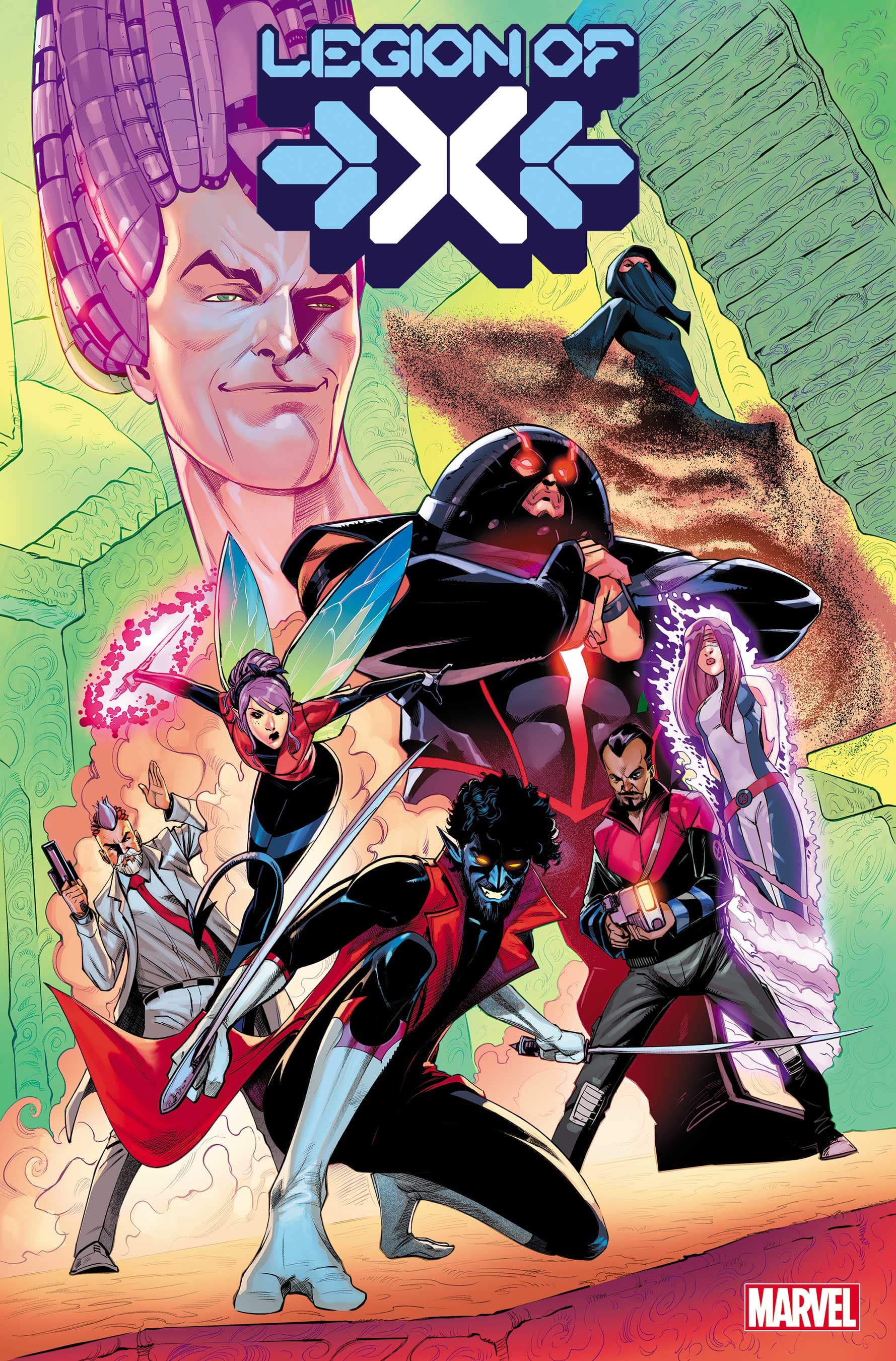 LEGION OF X #1 Teaser Variant Cover by BOB QUINN