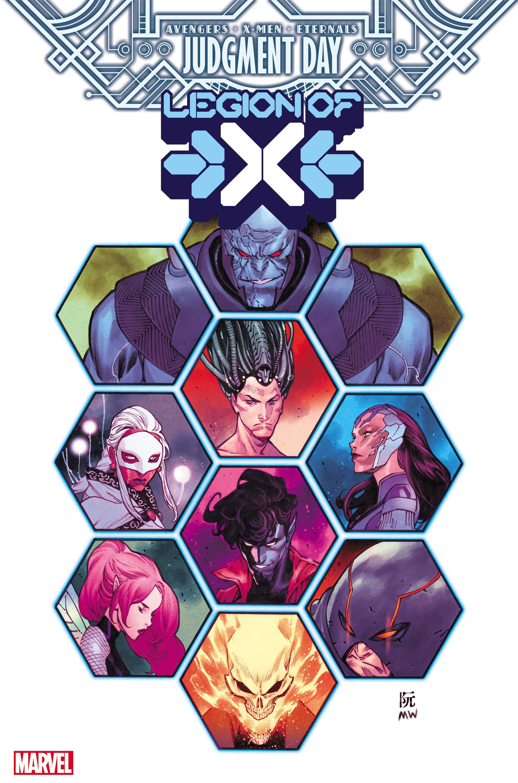 LEGION OF X #6 cover by Dike Ruan