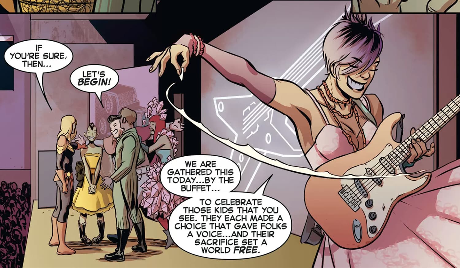 CAPTAIN MARVEL (2014) #9 artwork by David López and Lee Loughridge