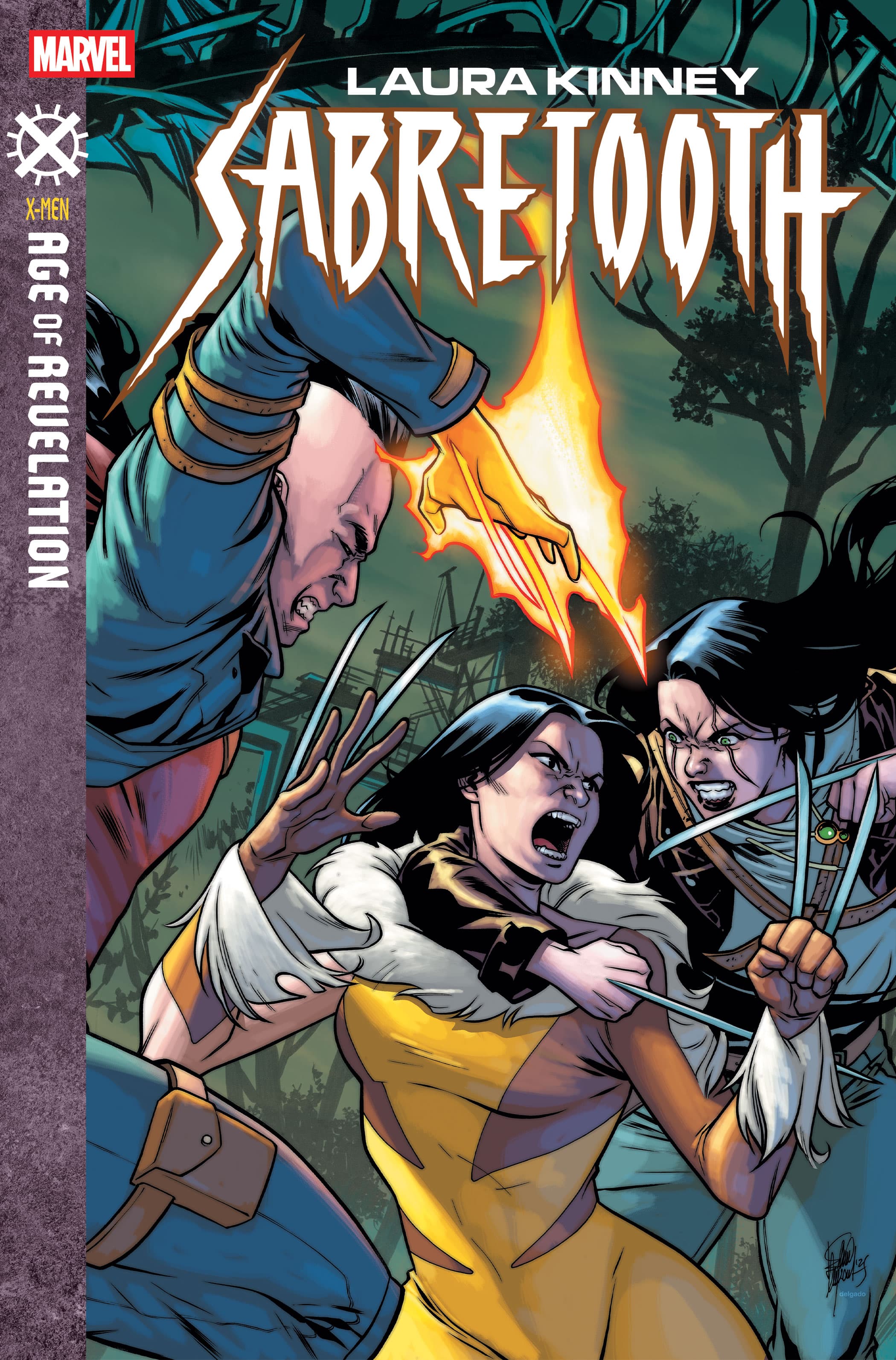 LAURA KINNEY: SABRETOOTH #2 Cover by ELENA CASAGRANDE