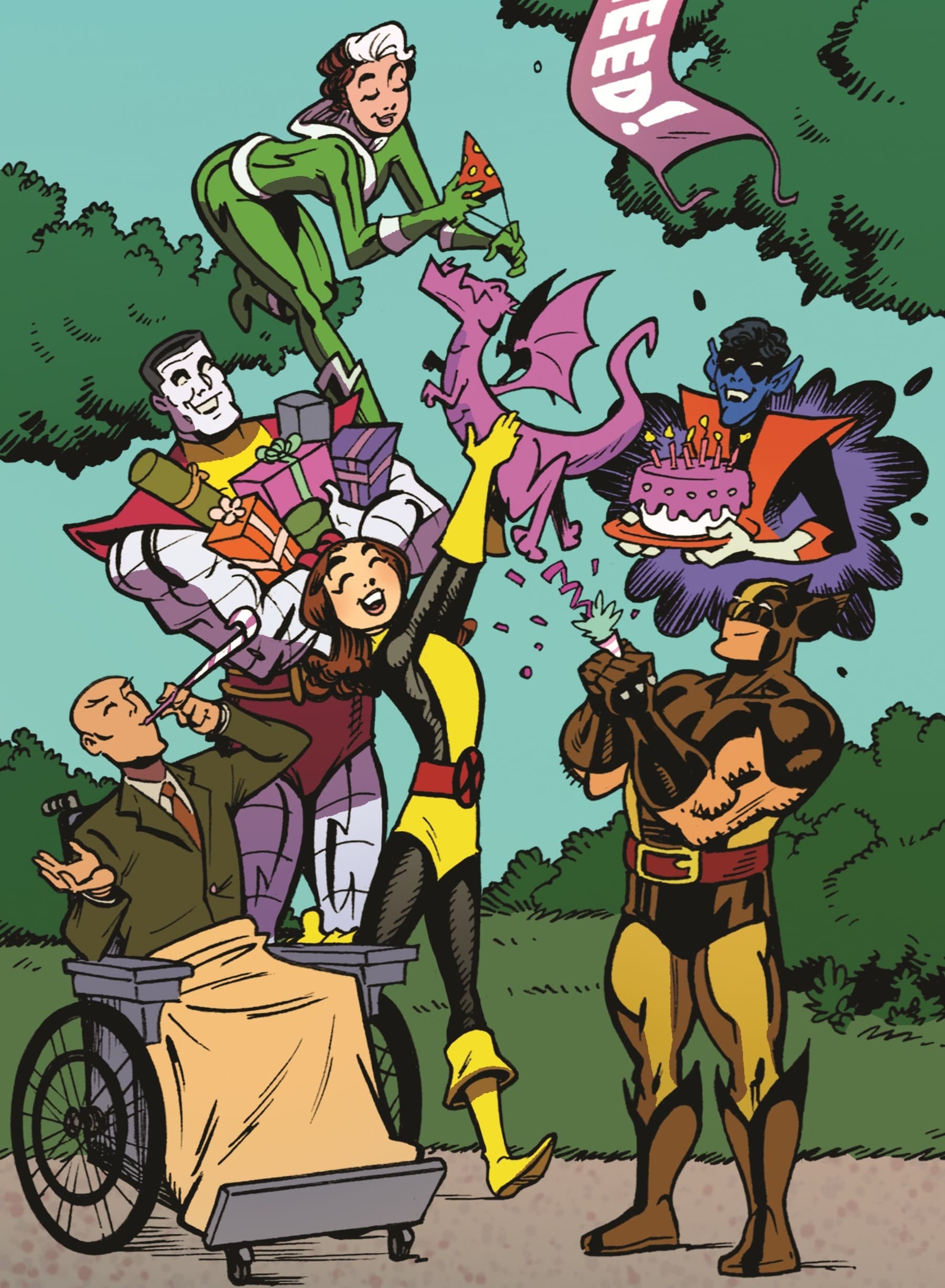 THE LOVABLE LOCKHEED INFINITY COMIC (2024) #6 artwork by Nathan Stockman and Triona Farrell