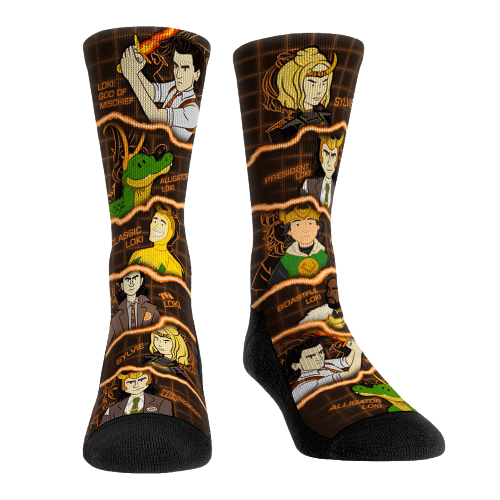 Pruned Variants socks / shop it <a href=https://rockemsocks.com/products/loki-pruned-variants>here</a>