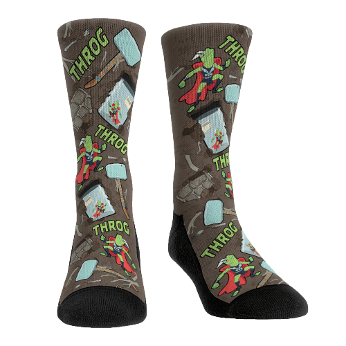 Throg All Over Socks / shop it <a href=https://rockemsocks.com/products/loki-throg-all-over>here</a>