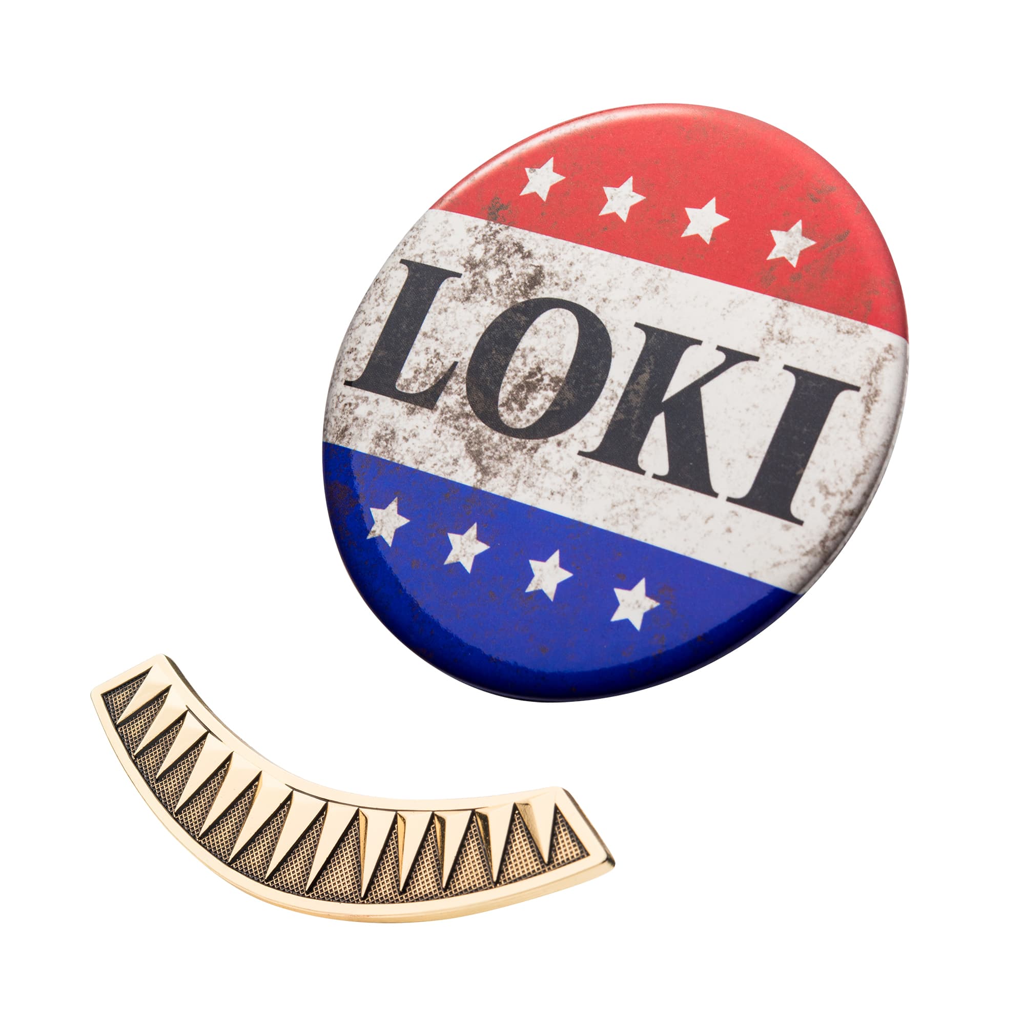 President Loki's Pin and Tie Bar
