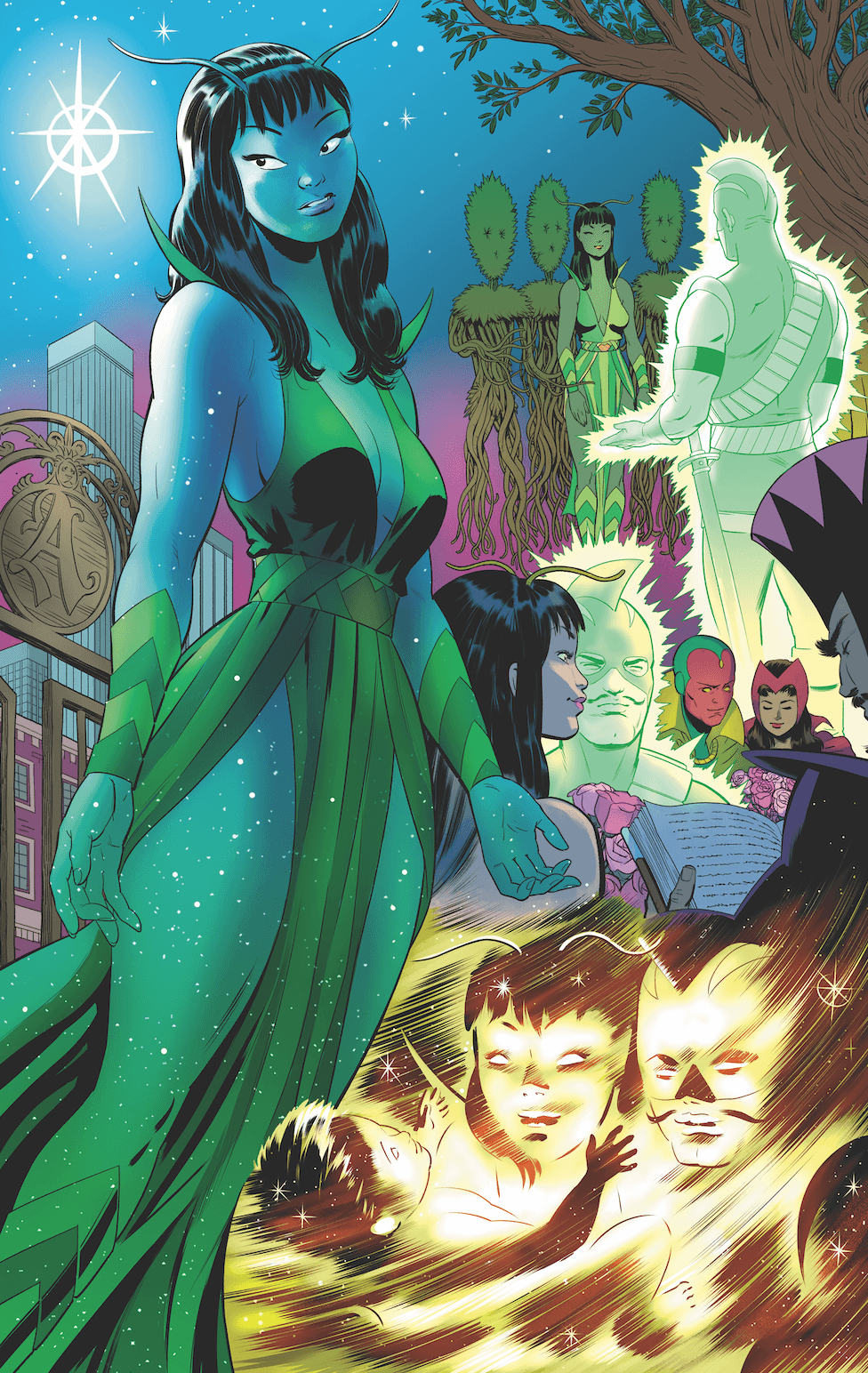 Interior art by Javier Rodriguez and Alvaro Lopez