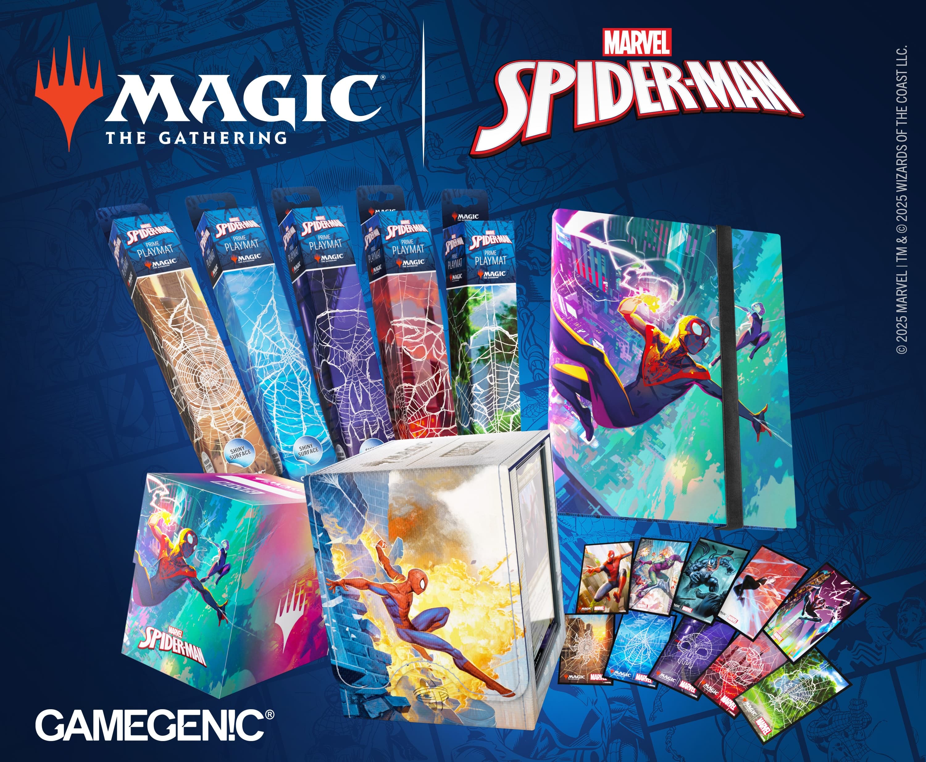 Magic: The Gathering / Marvel's Spider-Man Gamegenic accessories