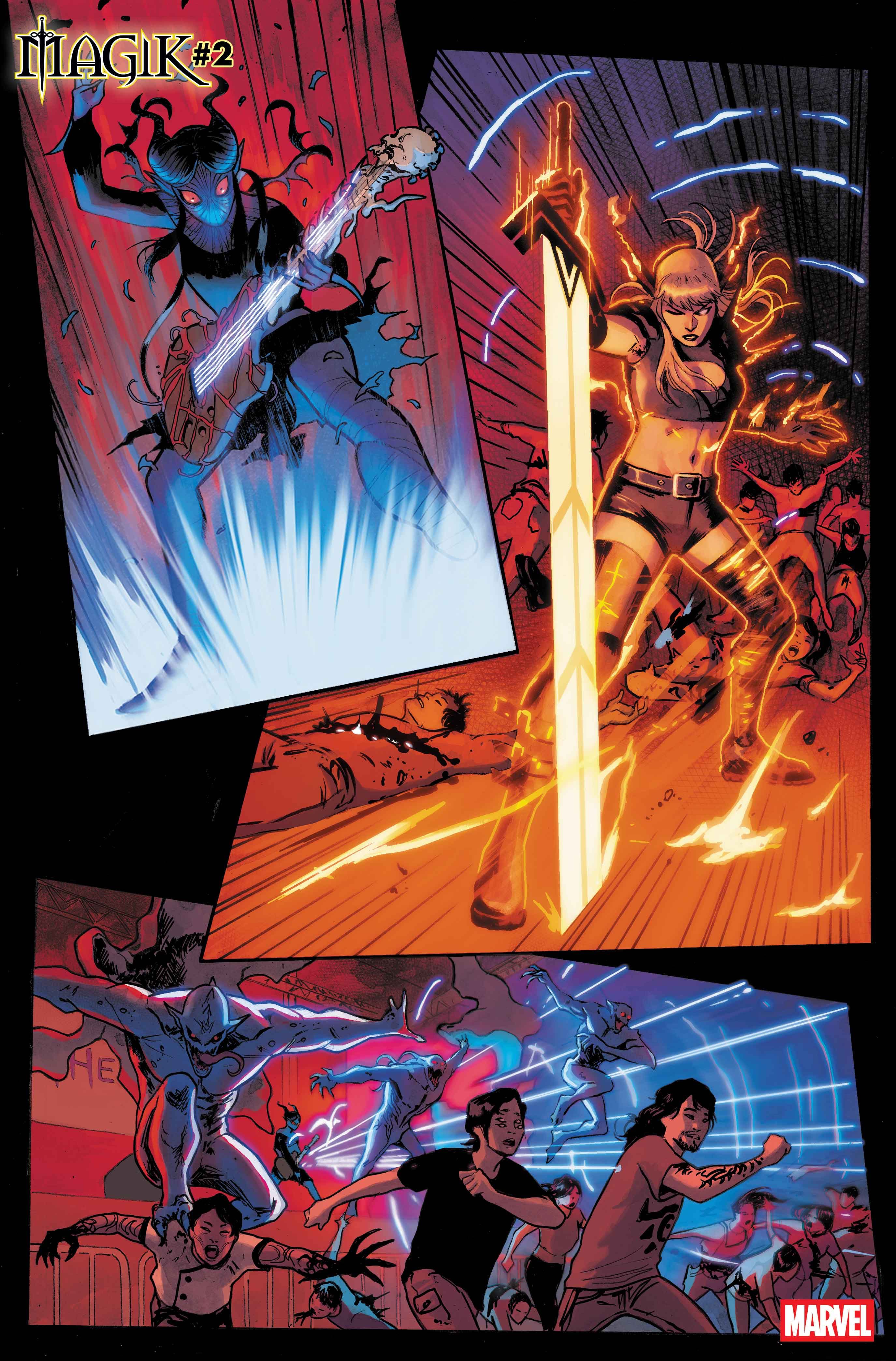 MAGIK #2 art by GERMÁN PERALTA