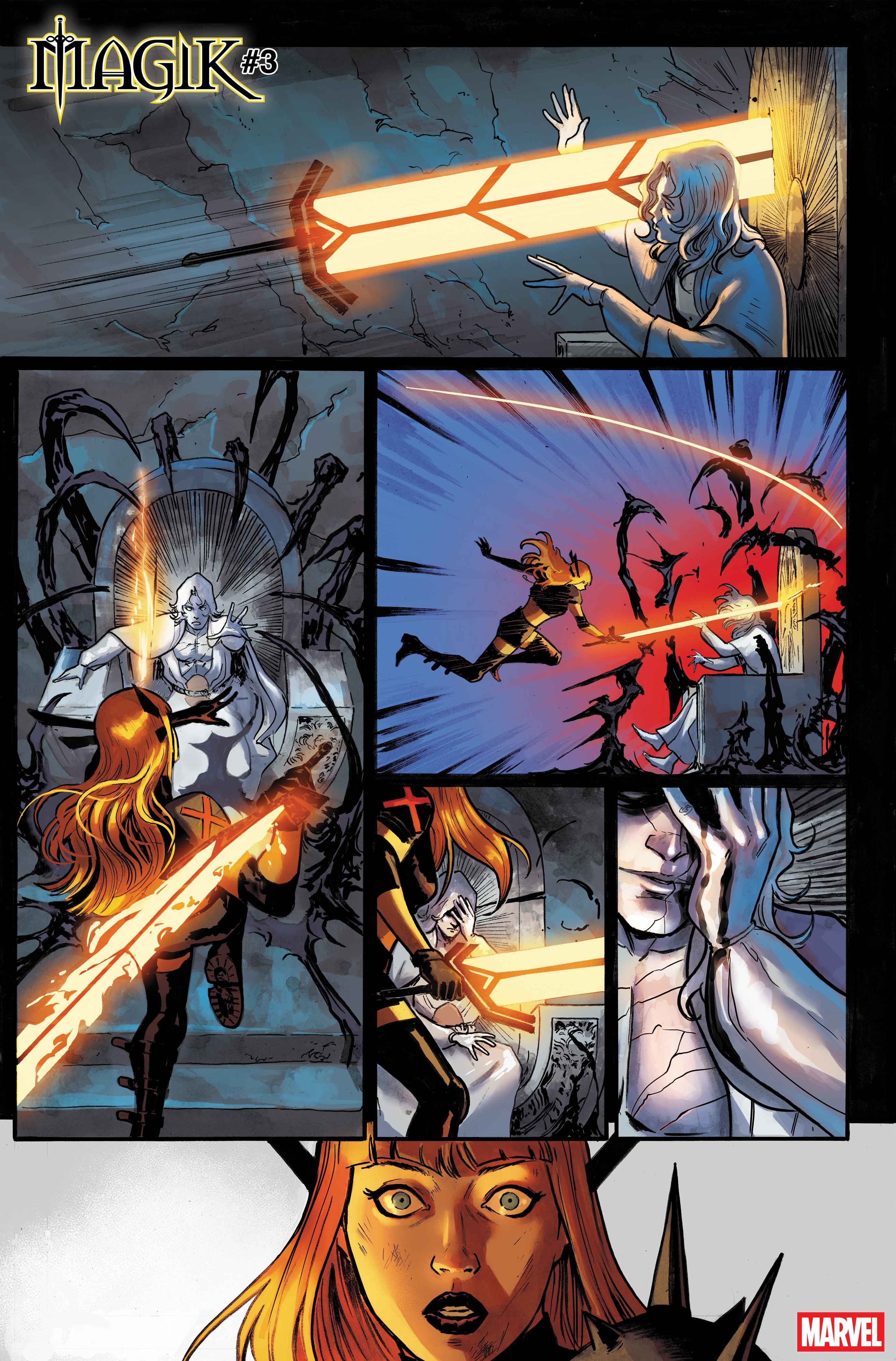 MAGIK #3 Art by GERMÁN PERALTA