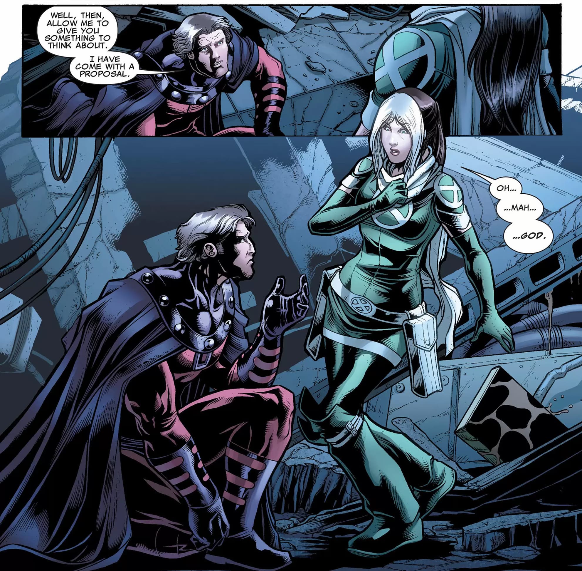 X-MEN: LEGACY (2008) #274 artwork by David Baldeón, Jordi Tarragona, and Rachelle Rosenberg