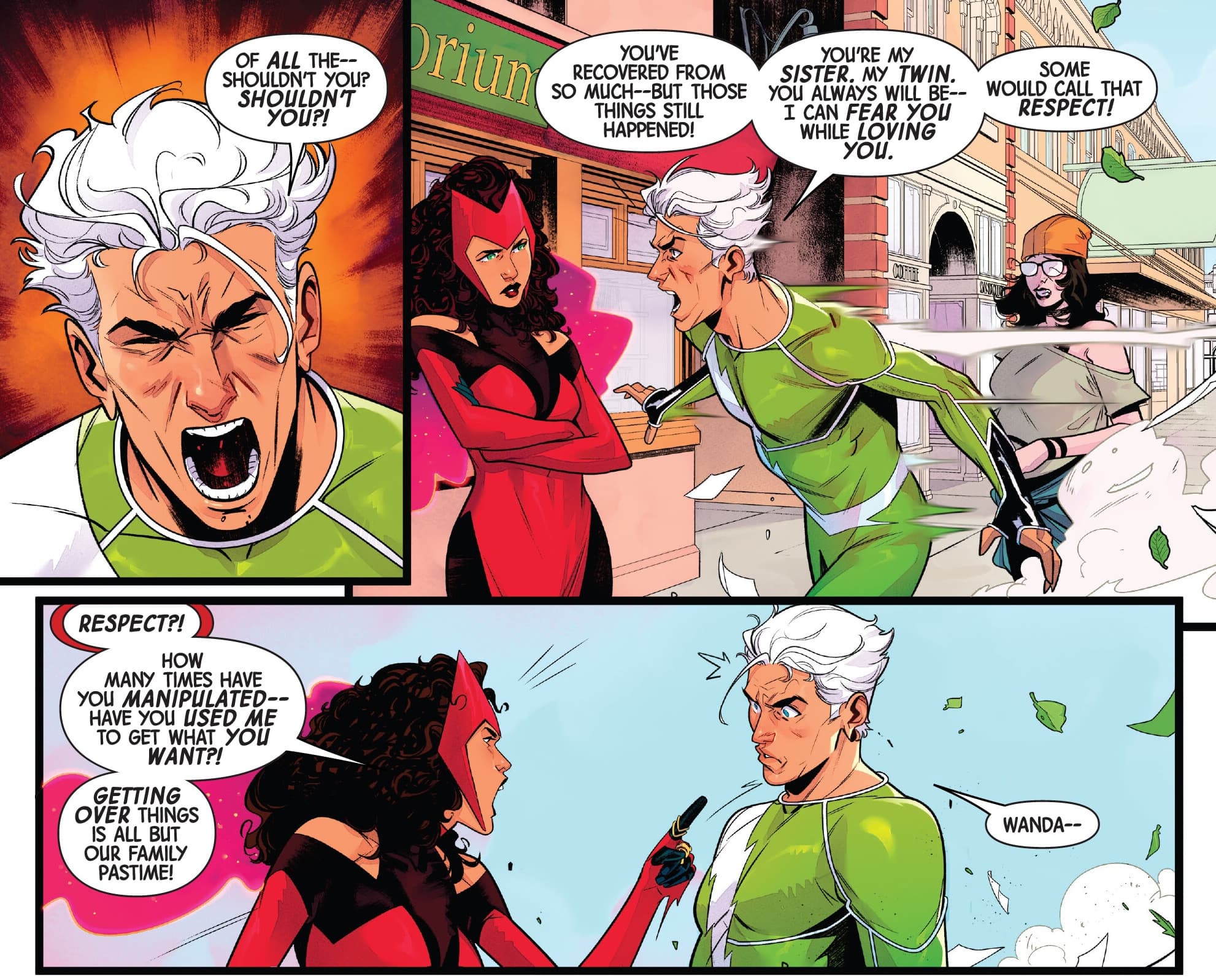 SCARLET WITCH & QUICKSILVER (2024) #1 artwork by Lorenzo Tammetta and Frank William