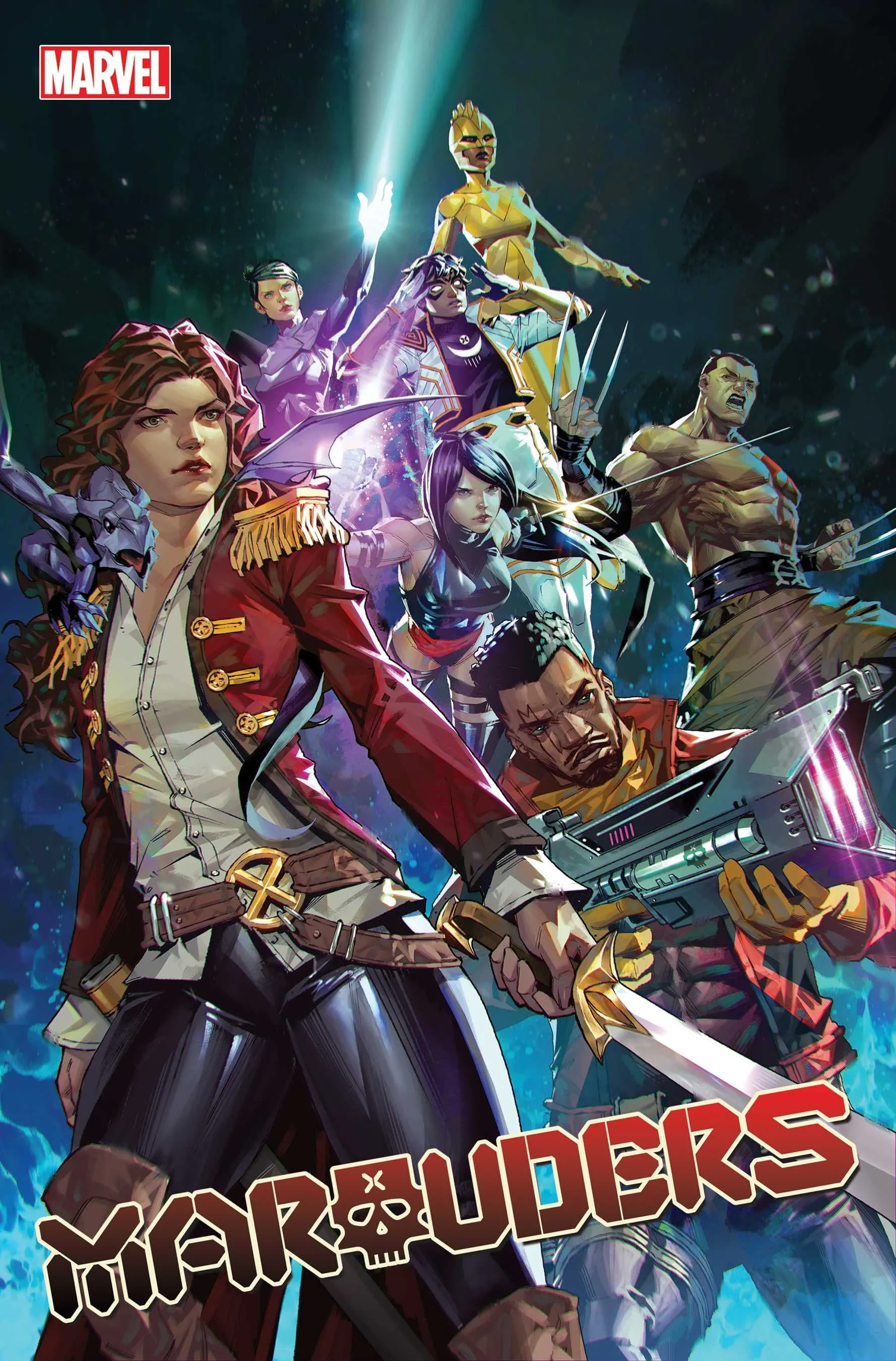 Marauders #1 cover by Kael Ngu