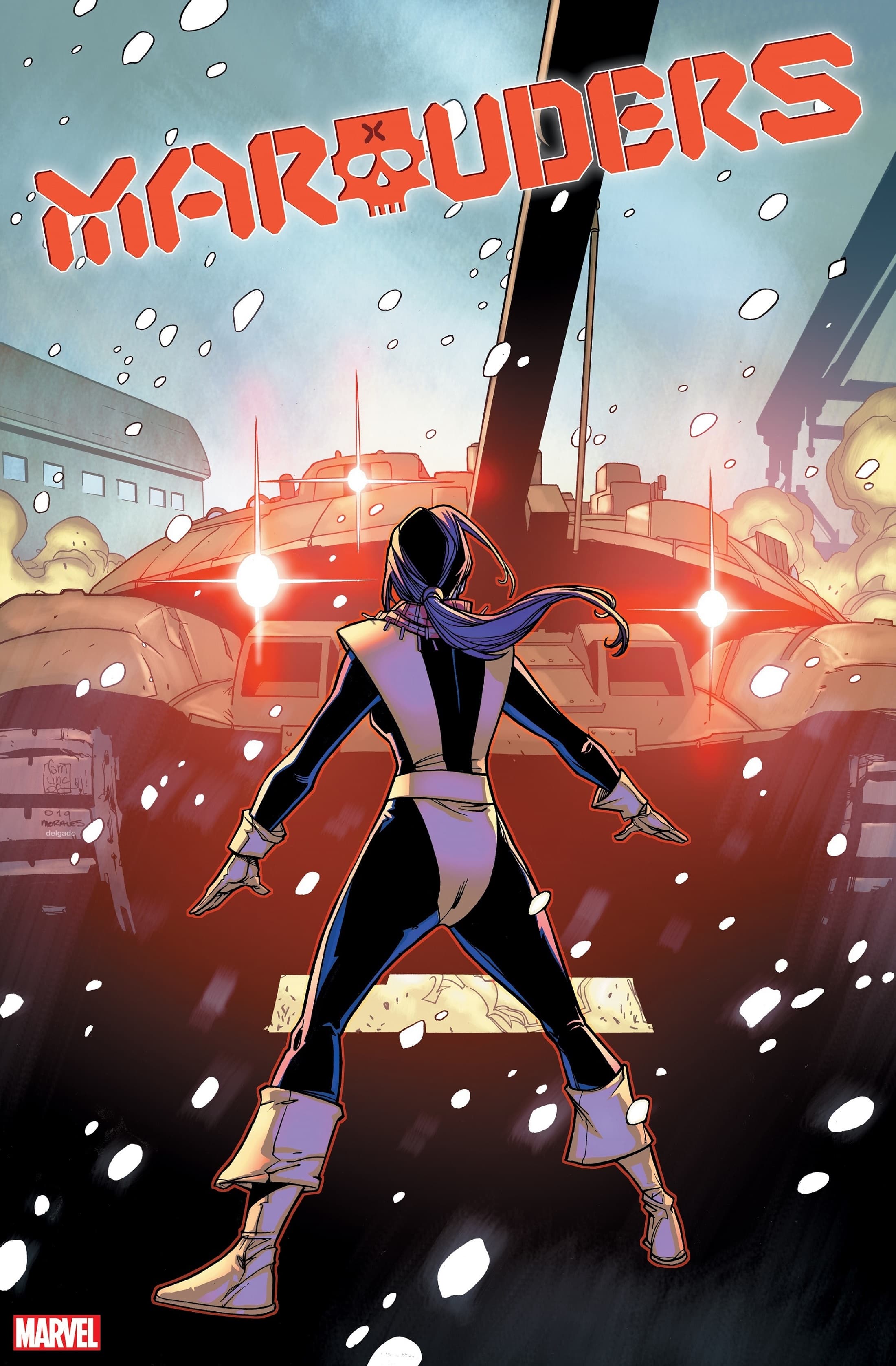 MARAUDERS #1 second printing variant cover by Giuseppe Camuncoli