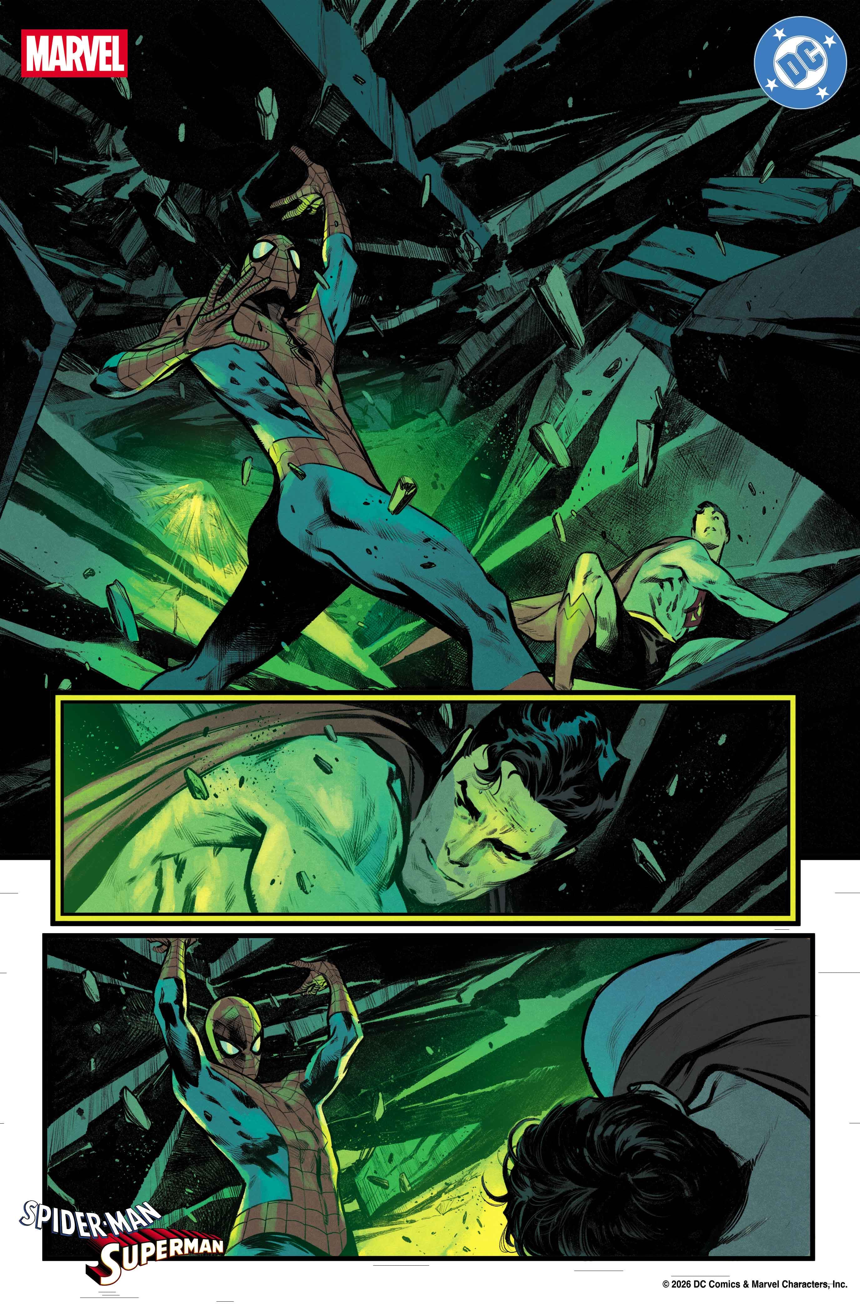 SPIDER-MAN/SUPERMAN #1 by Brad Meltzer and Pepe Larraz