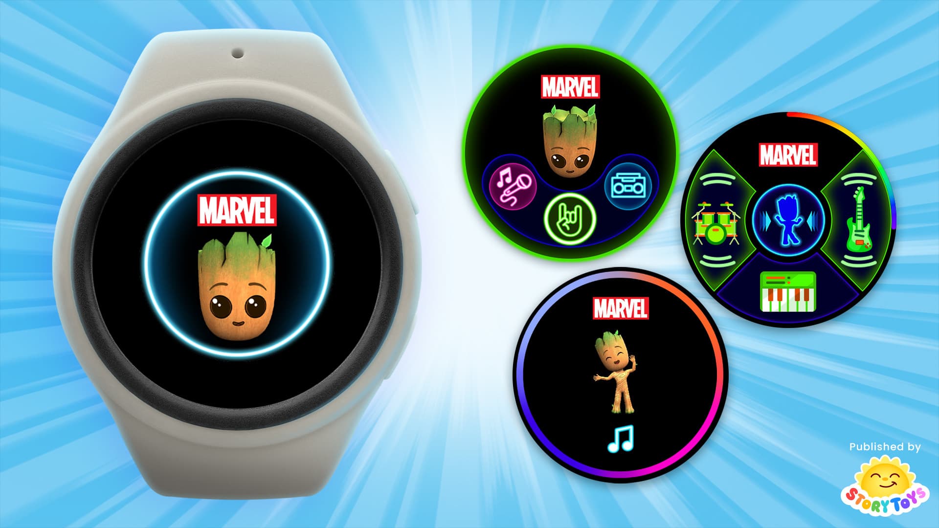 Marvel HQ Watch App and Watch Faces Launch for Samsung’s Galaxy Watch for Kids Experience