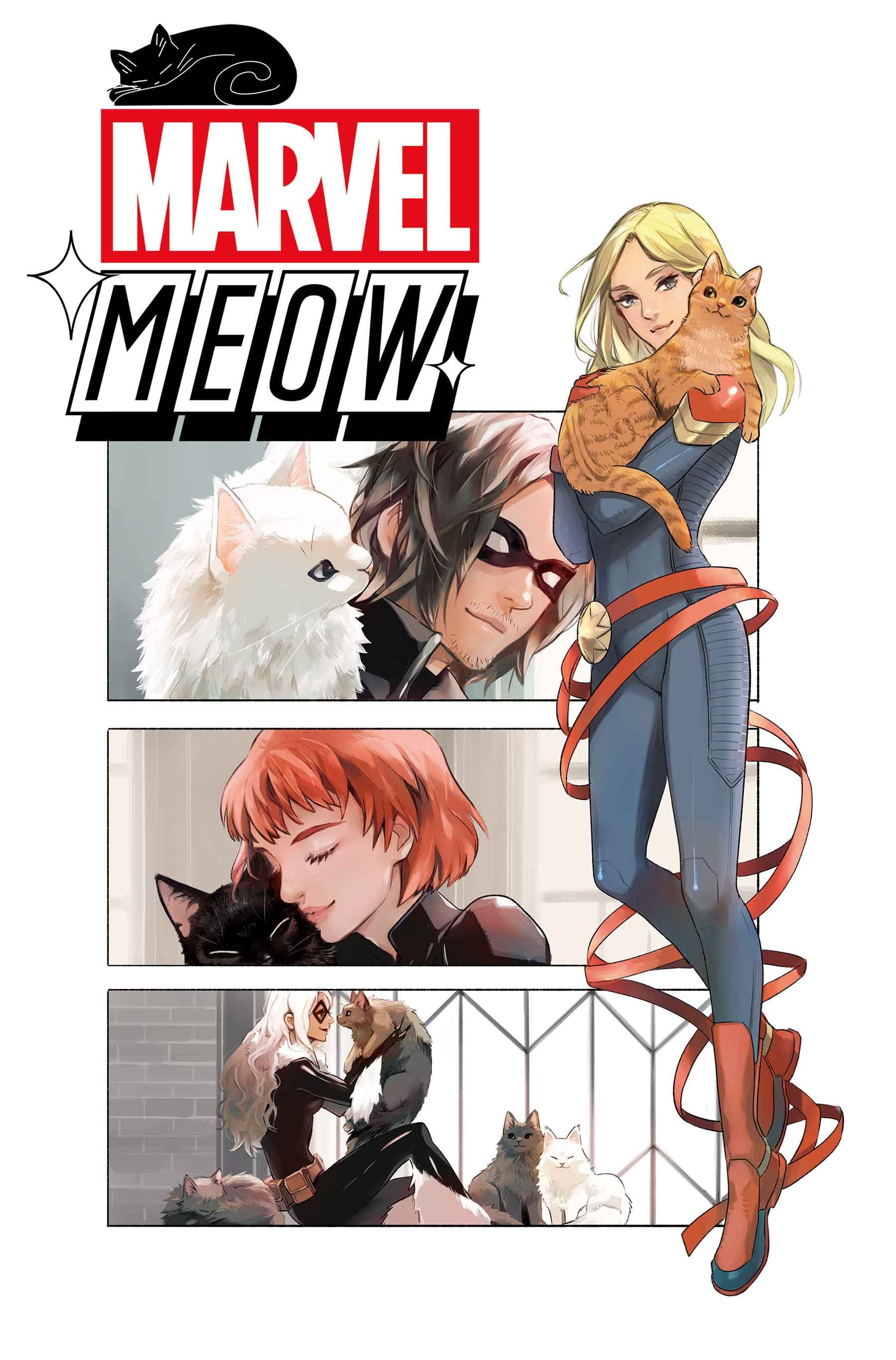 Marvel Meow #1 Cover by Nao Fuji