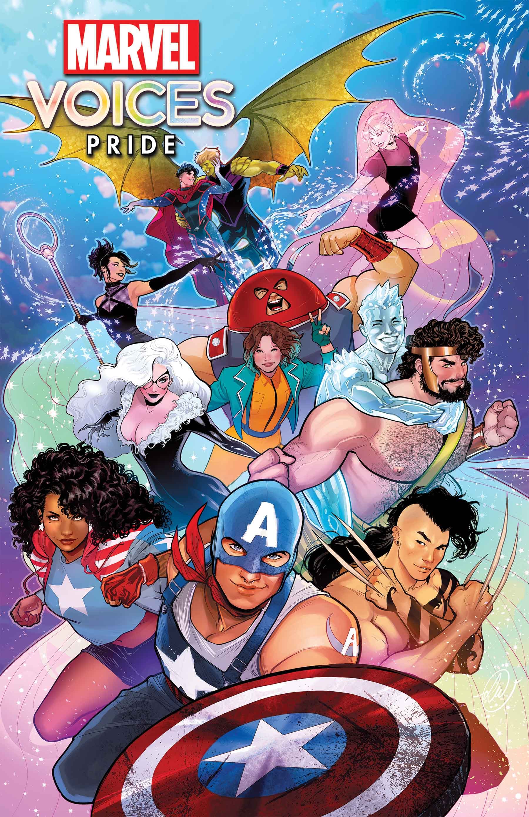 MARVEL UNITED: A PRIDE SPECIAL #1 Cover by Lucas Werneck