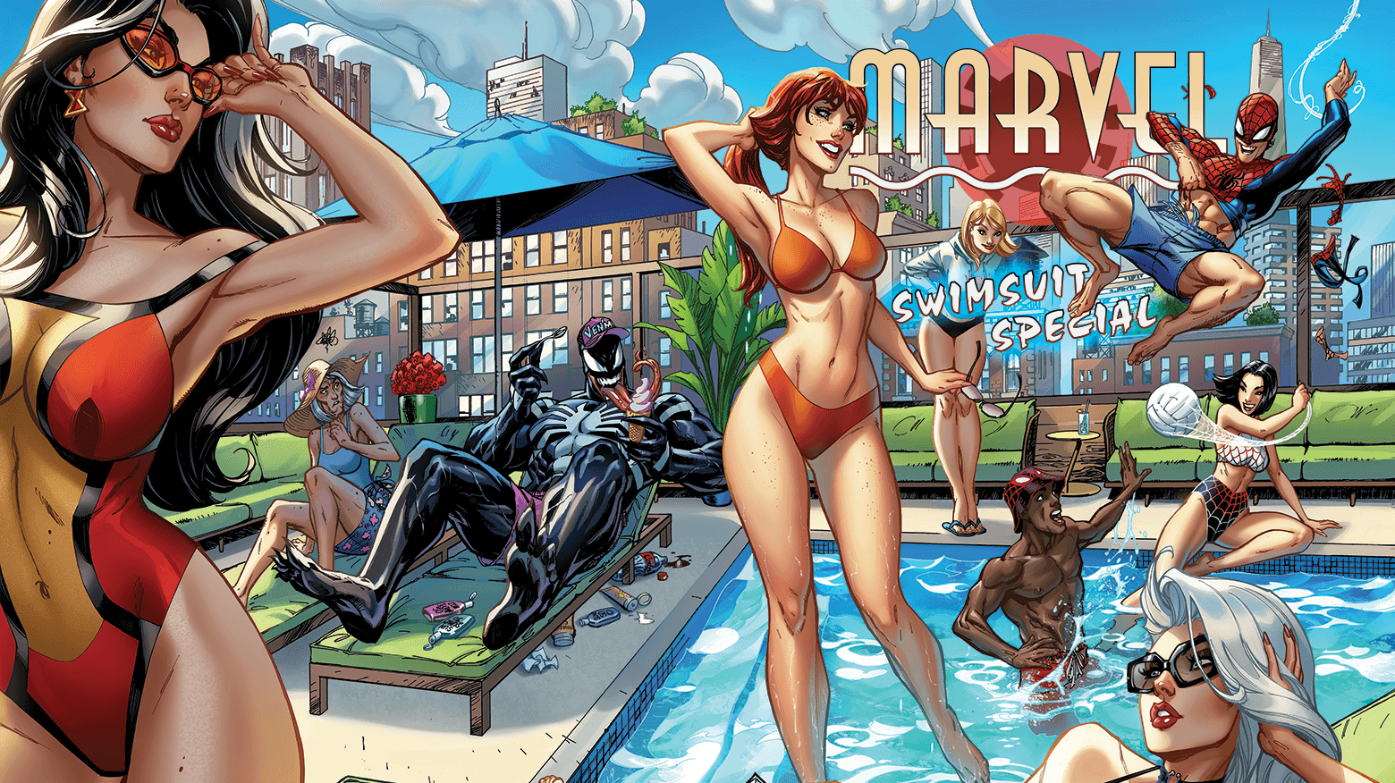 Marvel Swimsuit Special: Brand New Beach Day' #1 Preview Makes a