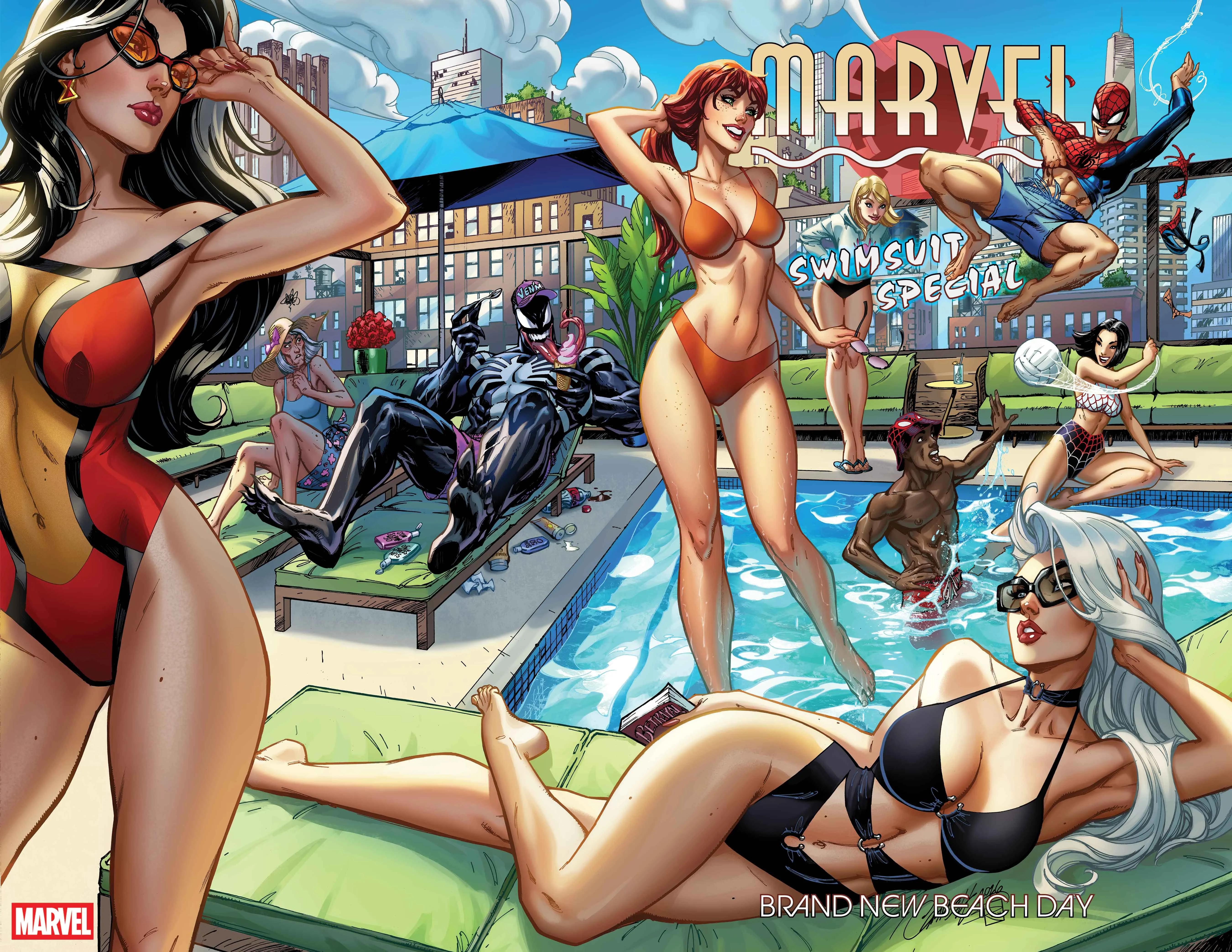 Marvel Swimsuit Special: Brand New Beach Day' #1 Preview Makes a