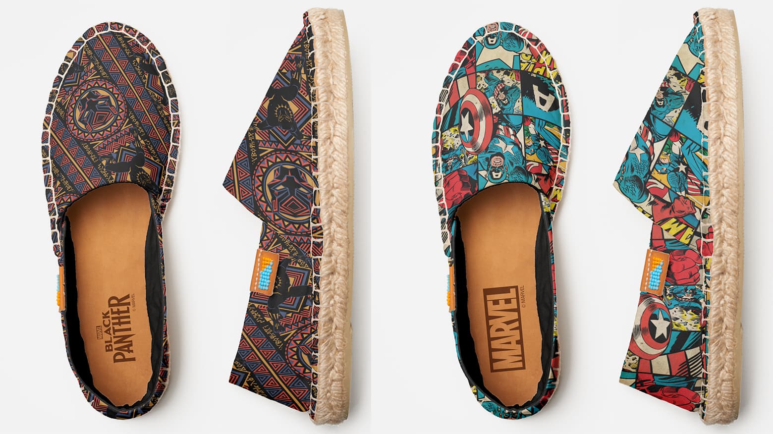 Black Panther, Captain America and More Featured in Zazzle x Ubuntu's Afridrille Footwear