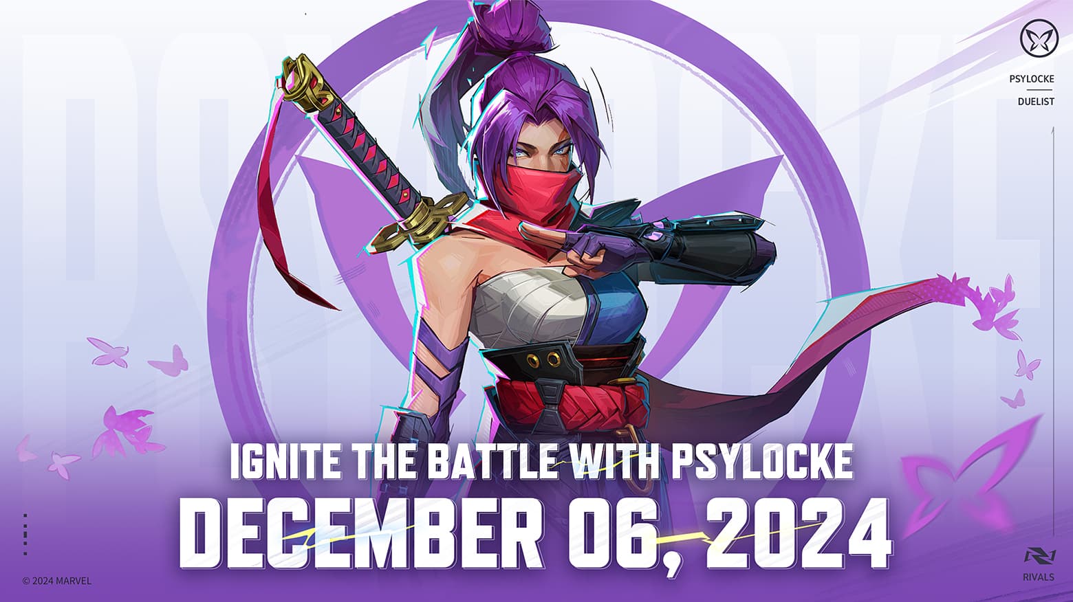 Psylocke Joins the 'Marvel Rivals' Hero Roster