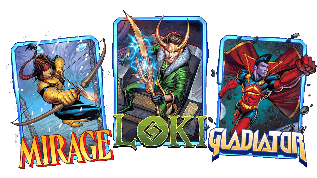 MARVEL SNAP Mirage Loki Gladiator