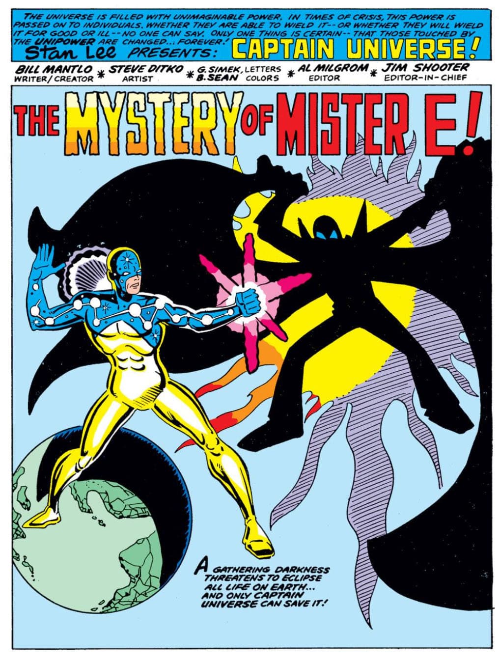 Captain Universe first issue