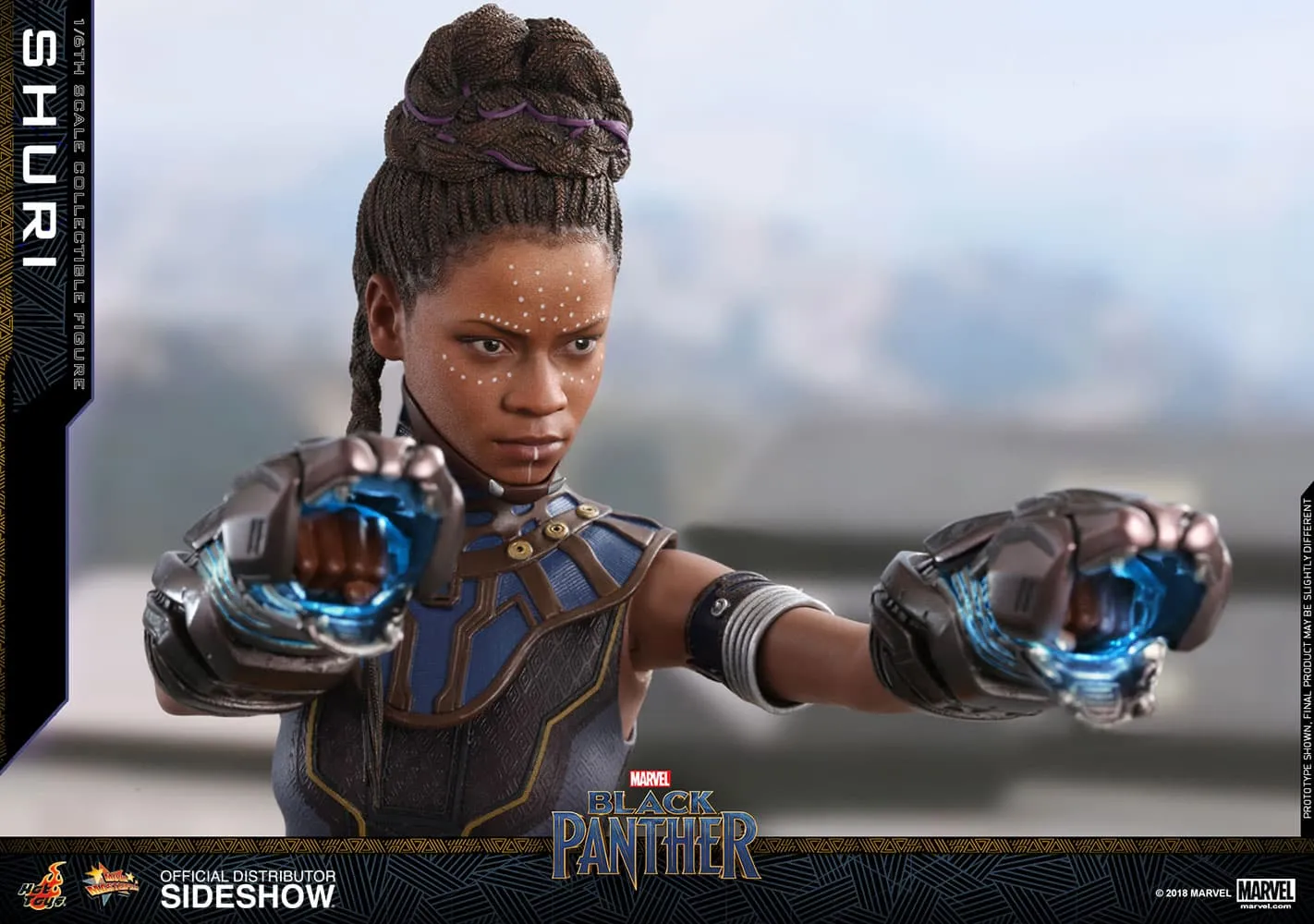Sideshow and Hot Toys' Sixth Scale Shuri Figure and Wakanda Throne