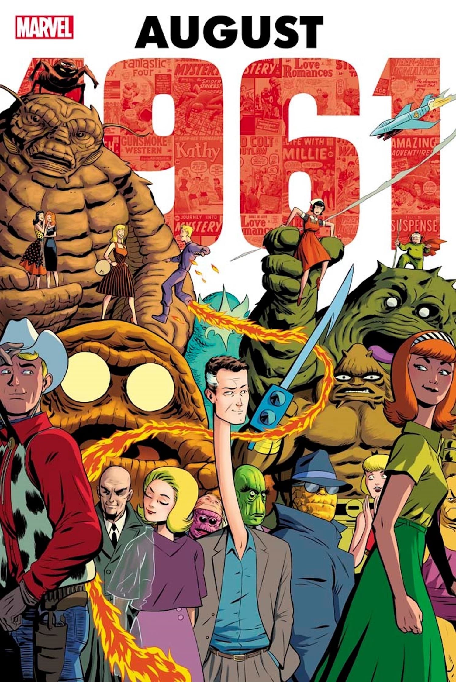 MARVEL: AUGUST 1961 OMNIBUS cover by Javier Rodriguez