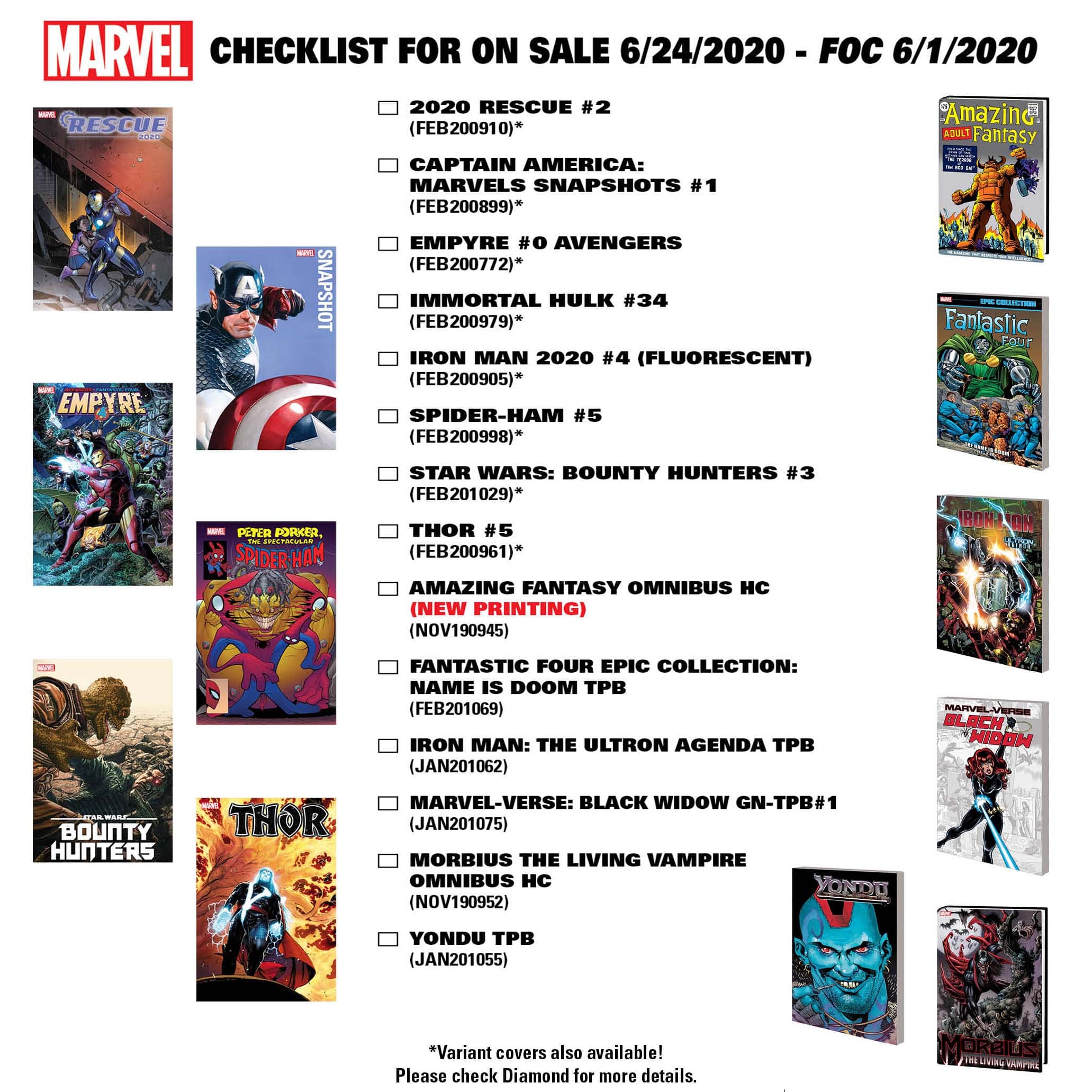 New Comics on Sale June 24