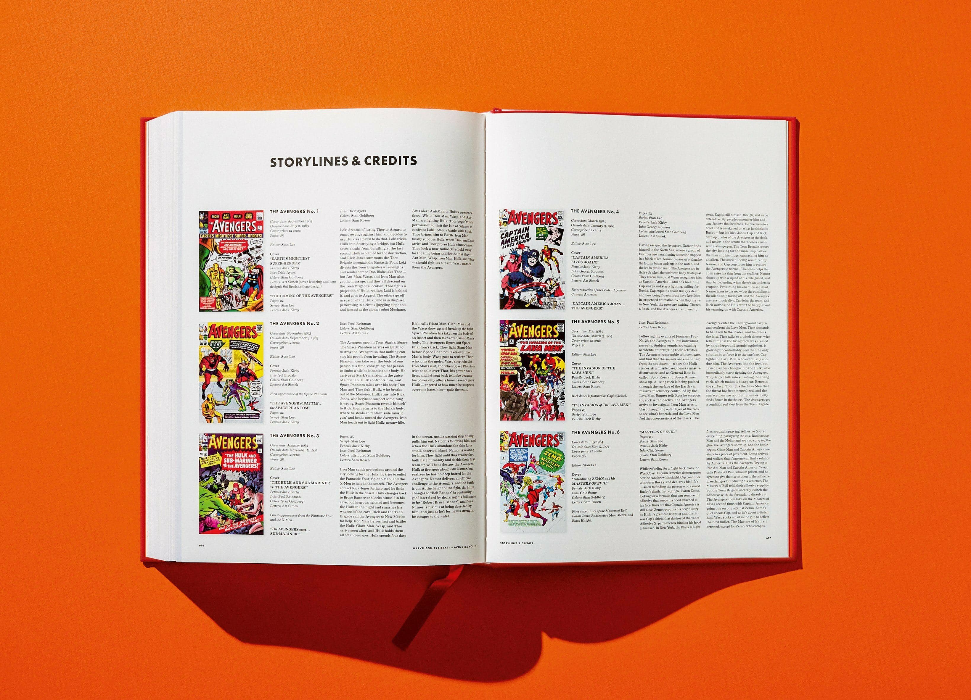 TASCHEN's Marvel Comics Library: Avengers. Vol. 1. 1963–1965 Collection