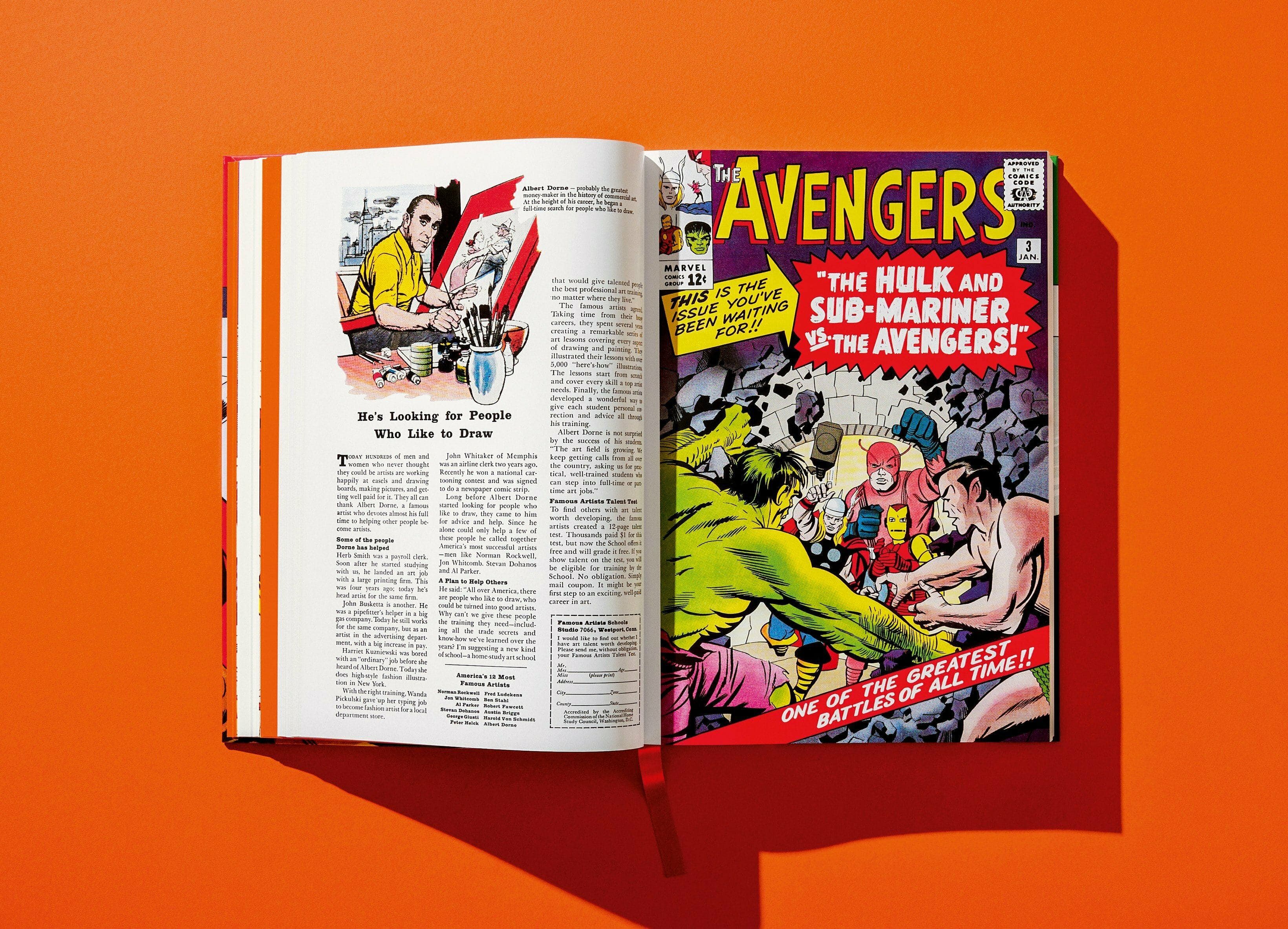 TASCHEN's Marvel Comics Library: Avengers. Vol. 1. 1963–1965 Collection