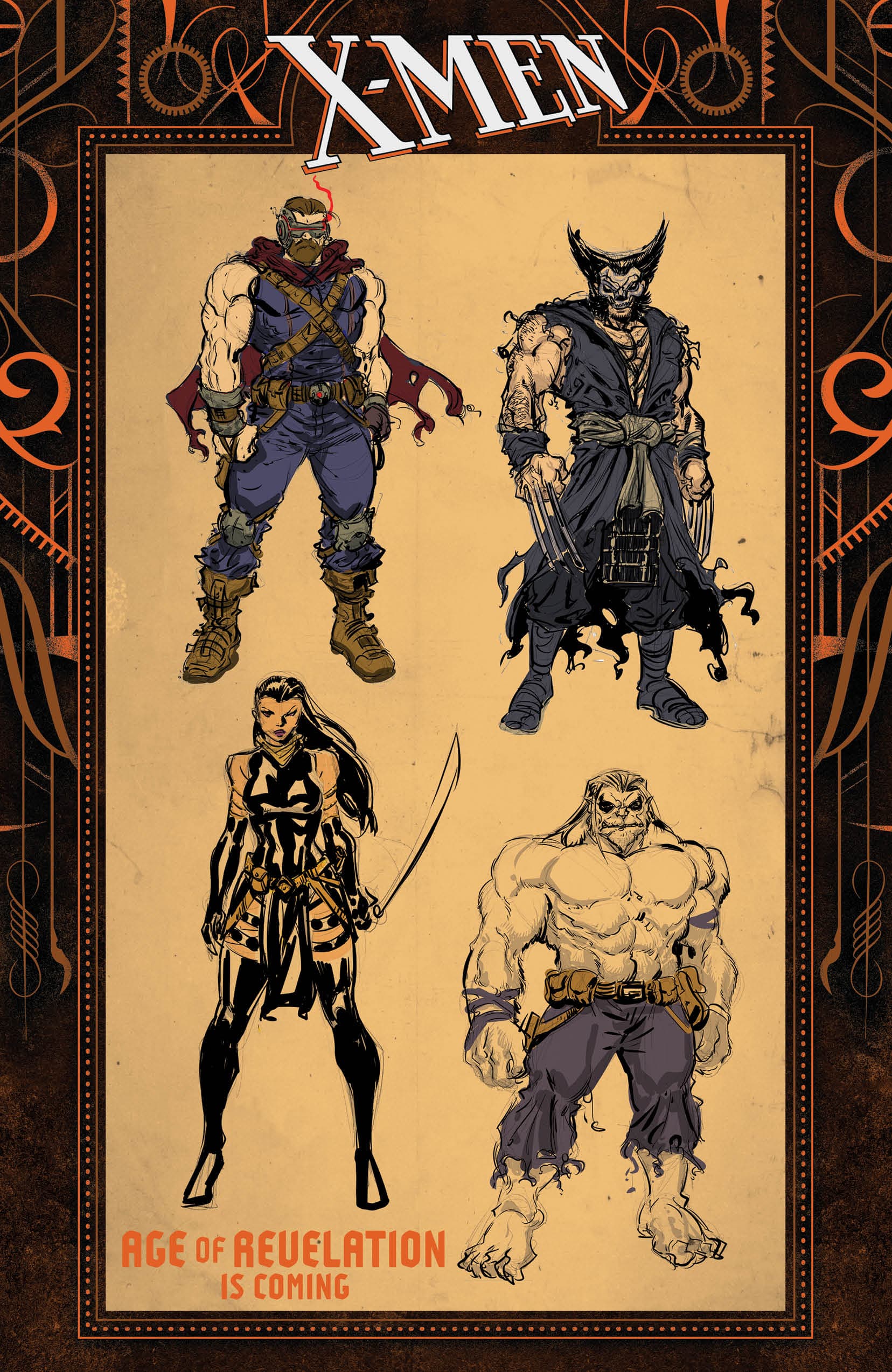 Marvel Comics X-Men Giveaway X-MEN (2024) #19 Concept Art by Ryan Stegman