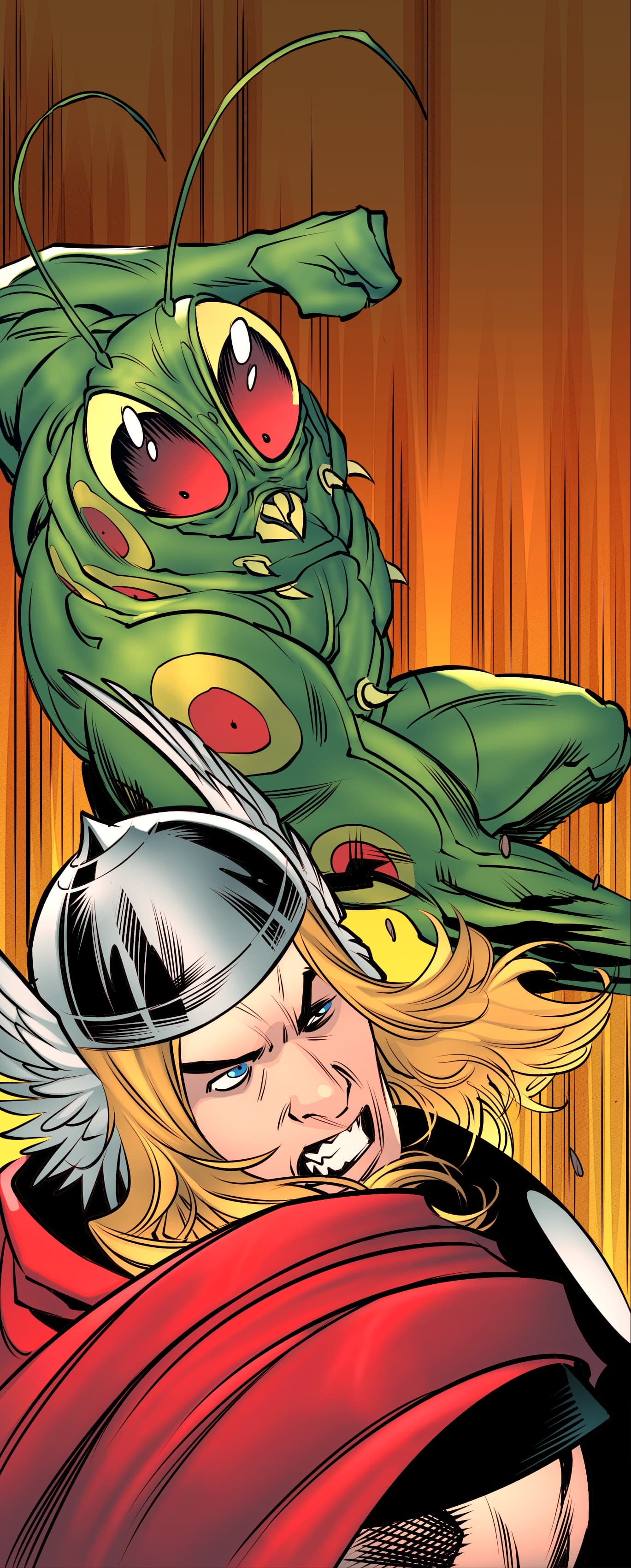 MARVEL/DC THOR/SHAZAM! INFINITY COMIC (2025) #1 interior artwork by Jethro Morales