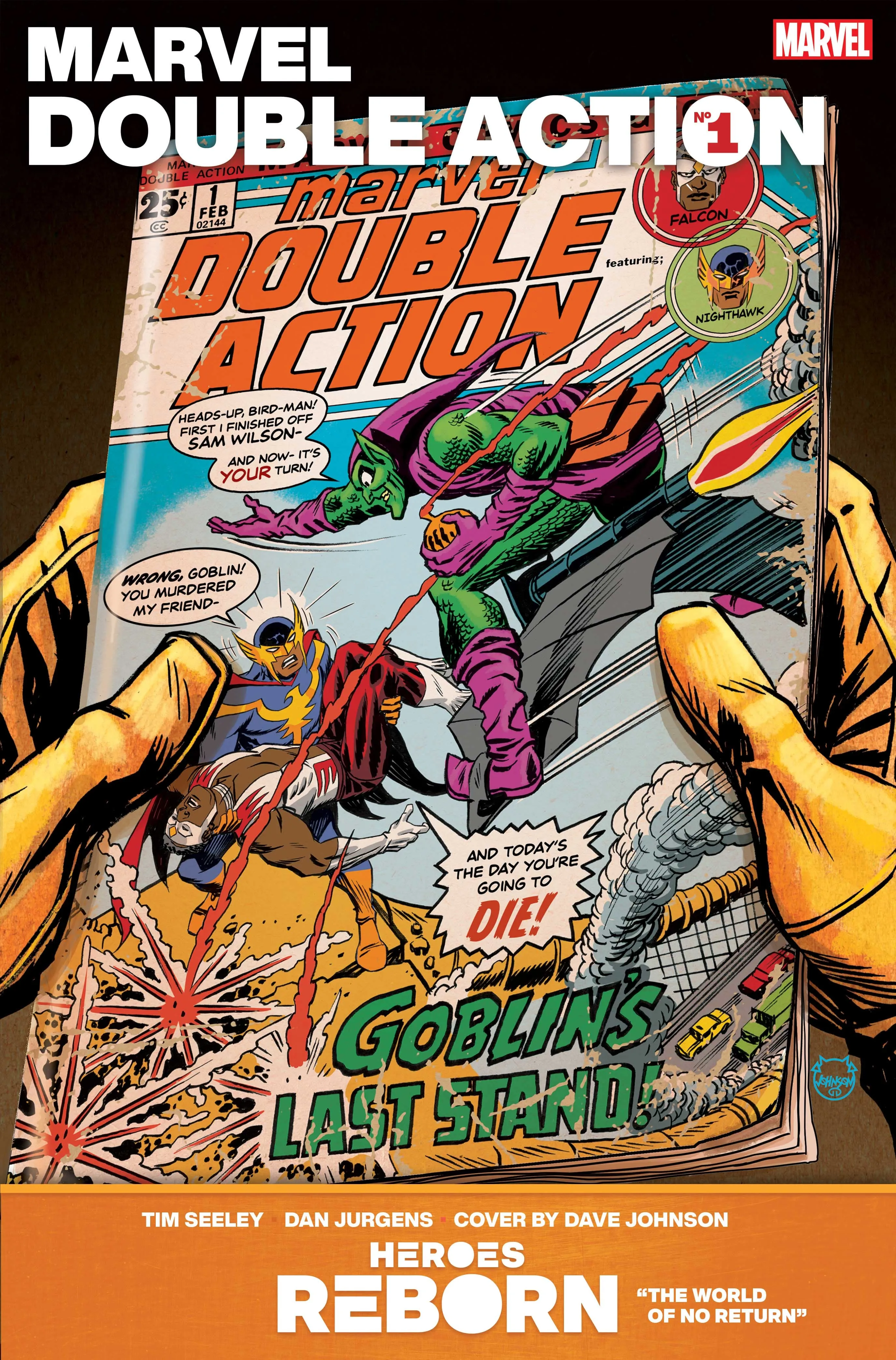 アメコミリーフ　Heroes Reborn: Double Action #1 Explore the Mystery Behind the World of 'Heroes Reborn' in Newly
