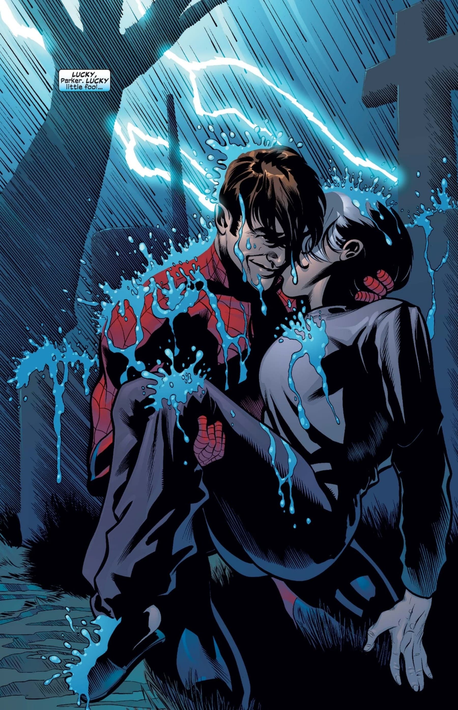 MARVEL KNIGHTS SPIDER-MAN (2004) #12 page by Mark Millar, Terry Dodson, and Rachel Dodson