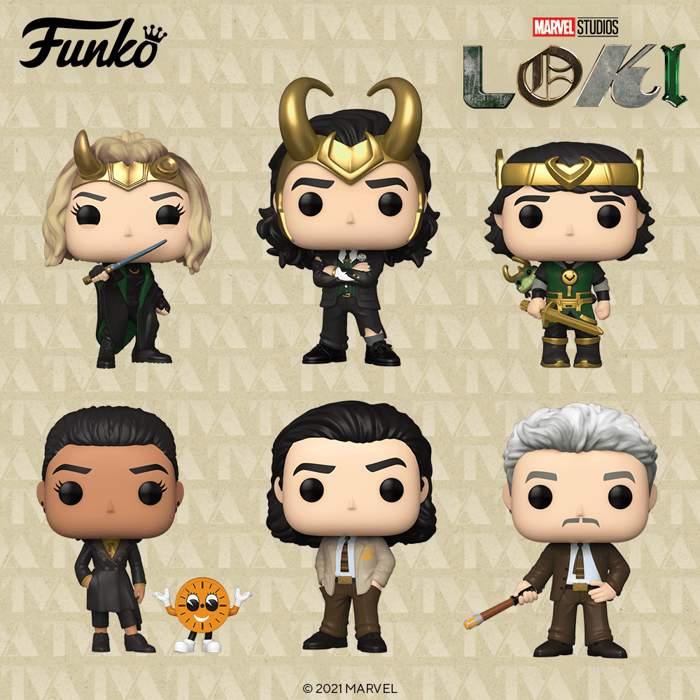 'Loki' Funko Pops