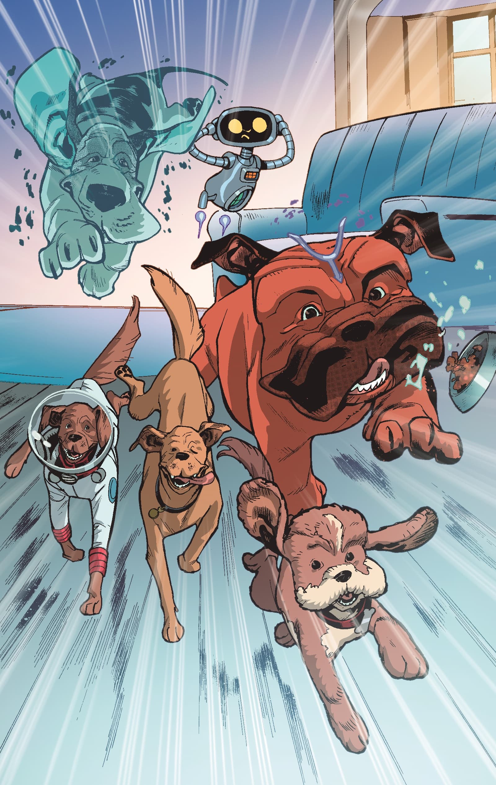 MARVEL MUTTS INFINITY COMIC (2023) #13 interior artwork by Enid Balam