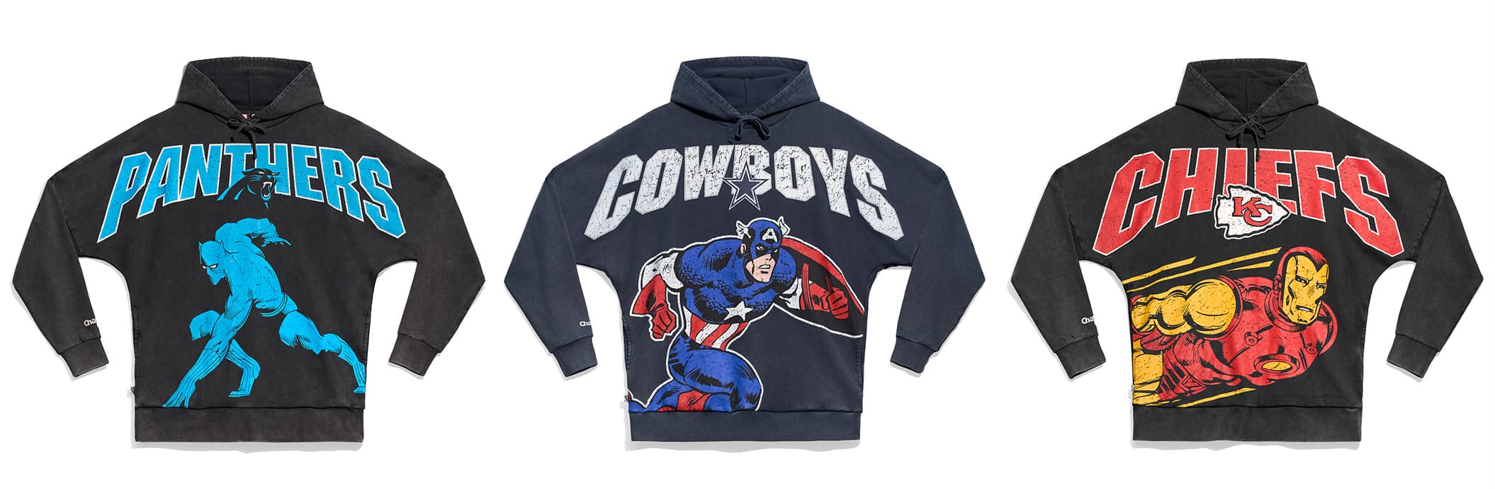 Marvel x NFL Chalk Line