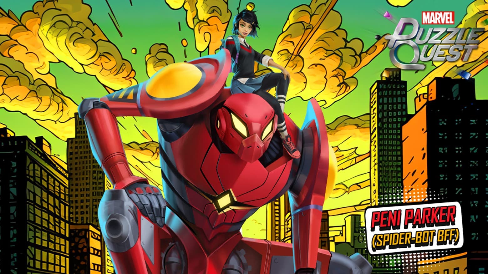 Piecing Together MARVEL Puzzle Quest: Peni Parker (Spider-Bot BFF)